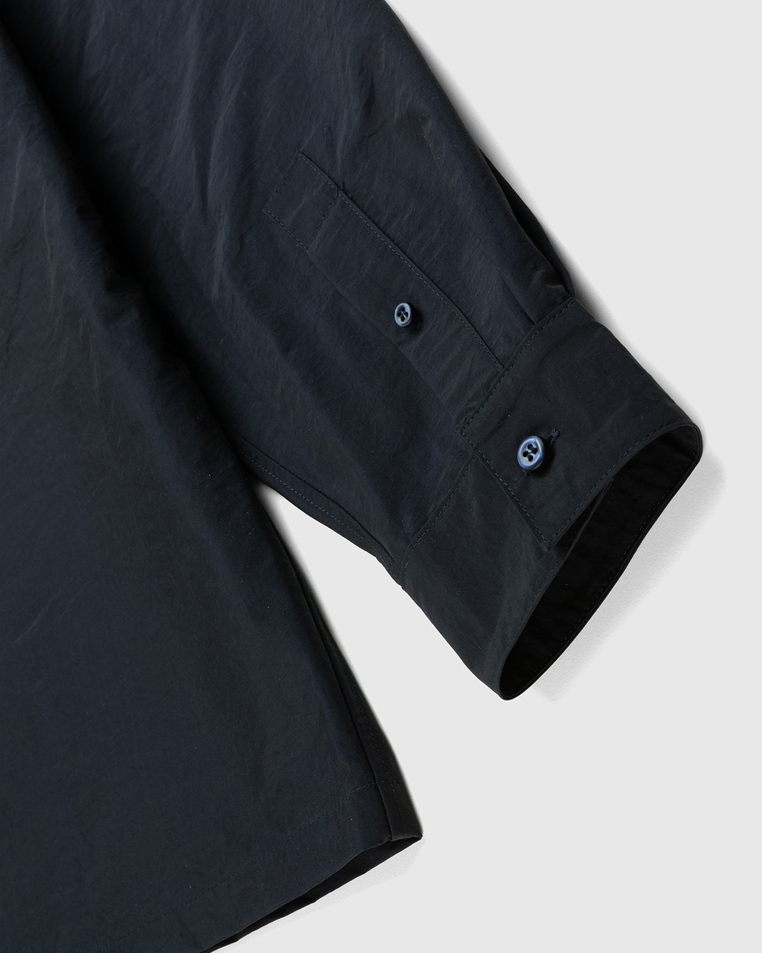 A-Cold-Wall* – Cuban Collar Shirt Navy - Shirts - Blue - Image 3