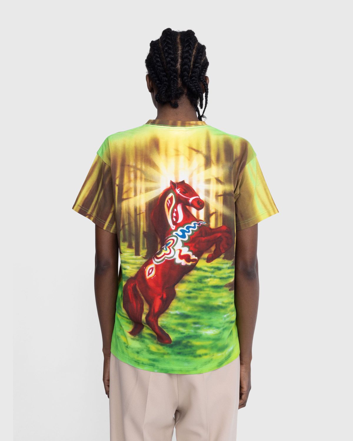 Stockholm Surfboard Club – Horse Airbrush T-Shirt Multi - Tops - Multi - Image 3