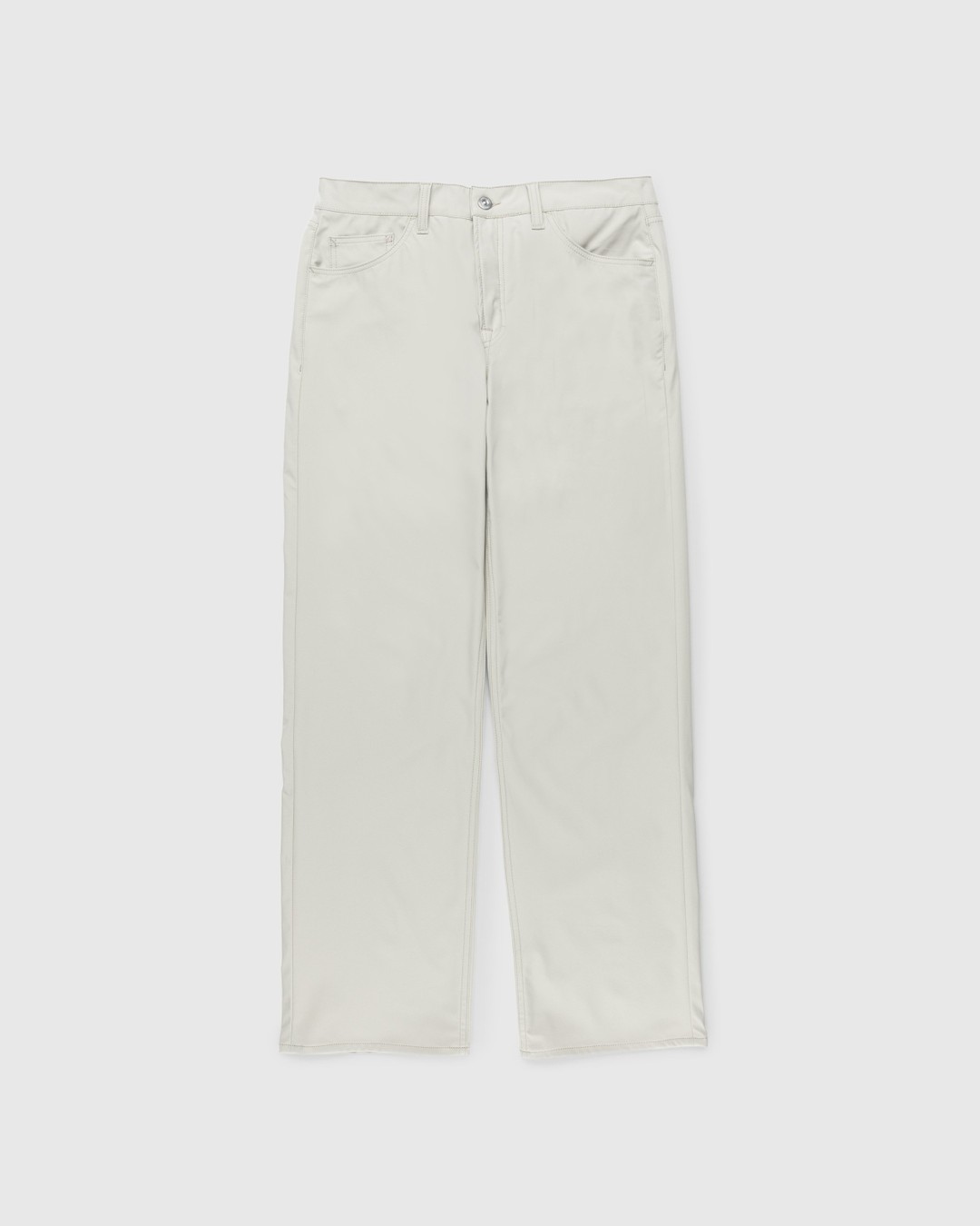 Our Legacy – Formal Cut Dusty White Muted Scuba - Pants - Beige - Image 1
