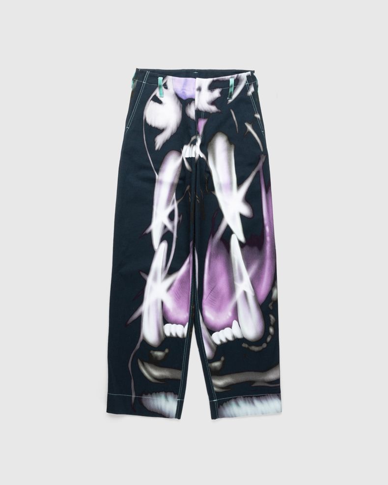 Printed Jeans Green