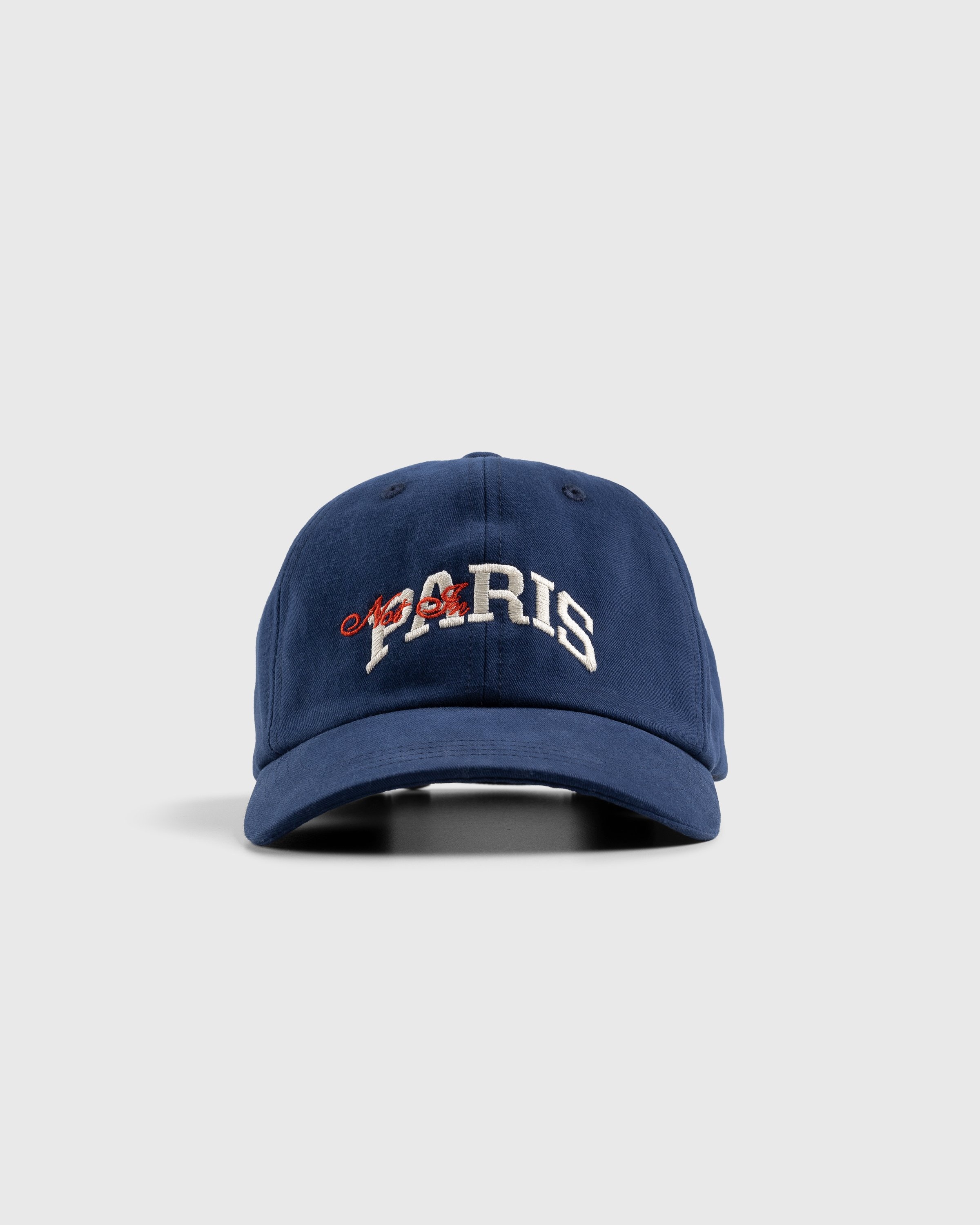 Highsnobiety – Not In Paris 4 Cap Navy - Hats - Blue - Image 2