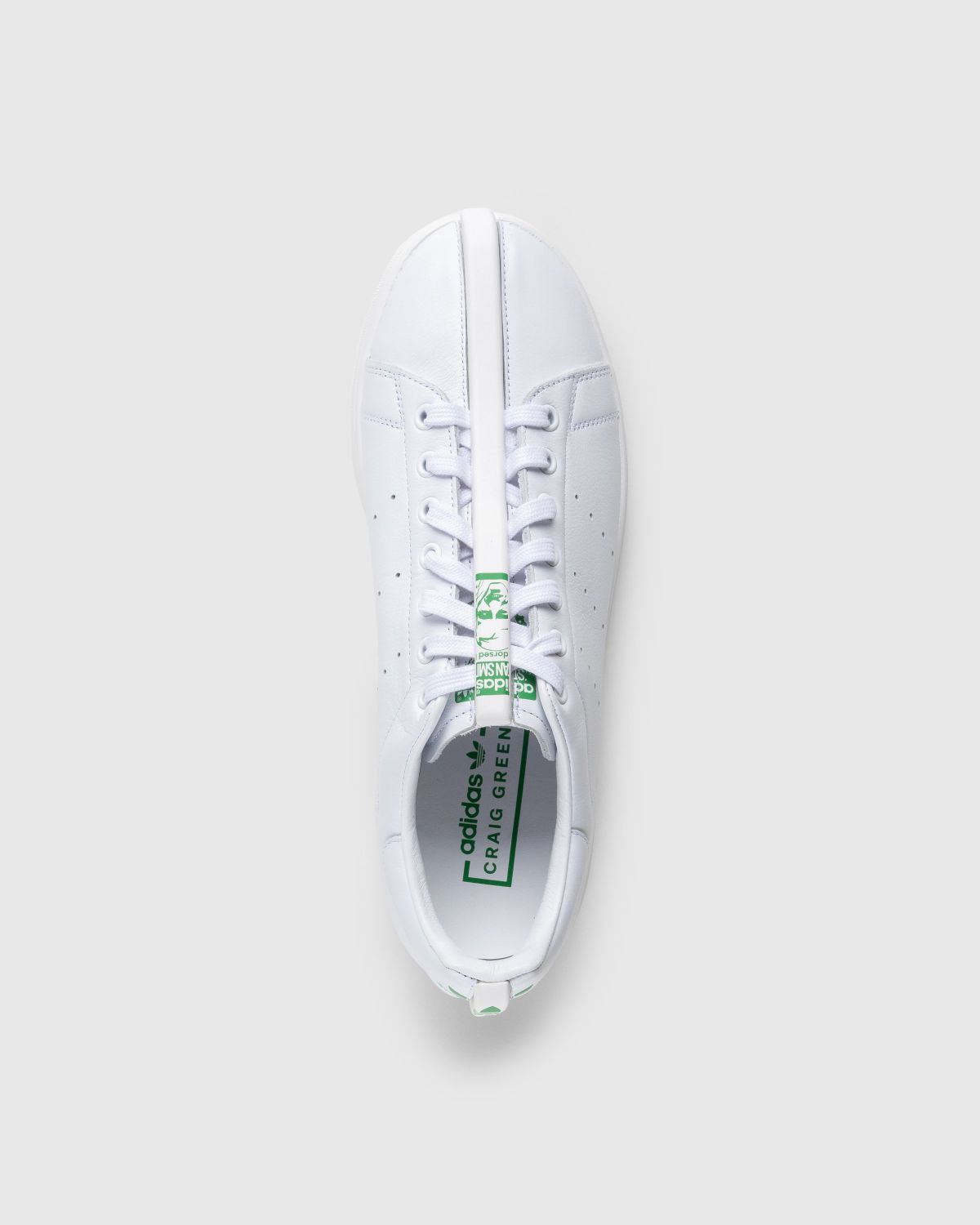 Craig Green x Adidas – CG Split Stan Smith White/Green - Sneakers - White - Image 5