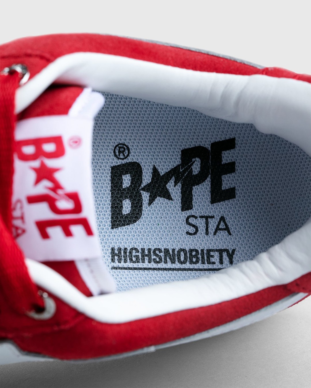 BAPE x Highsnobiety – BAPE STA Red - Sneakers - Red - Image 8