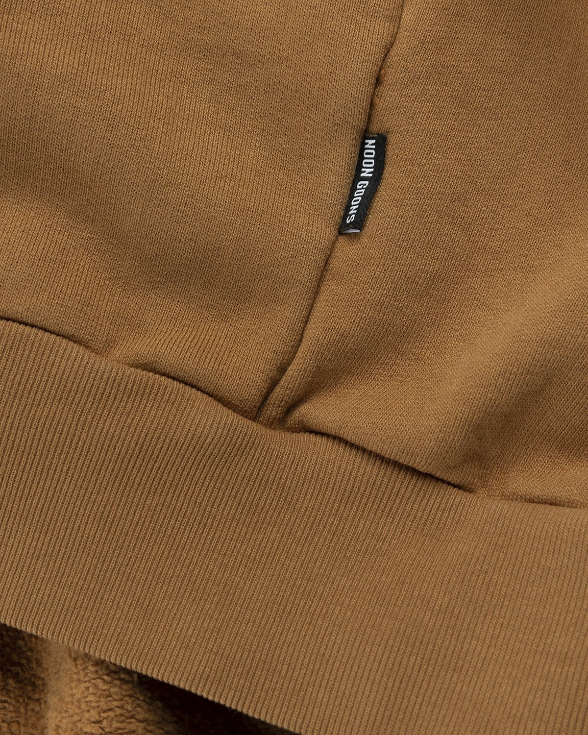 Noon Goons – High Tide Zip Hoodie Caramel - Sweats - Brown - Image 4