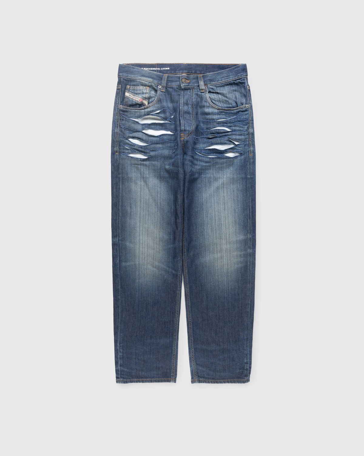 Diesel – 2010-D-Macs Straight Jeans Blue - Pants - Blue - Image 1