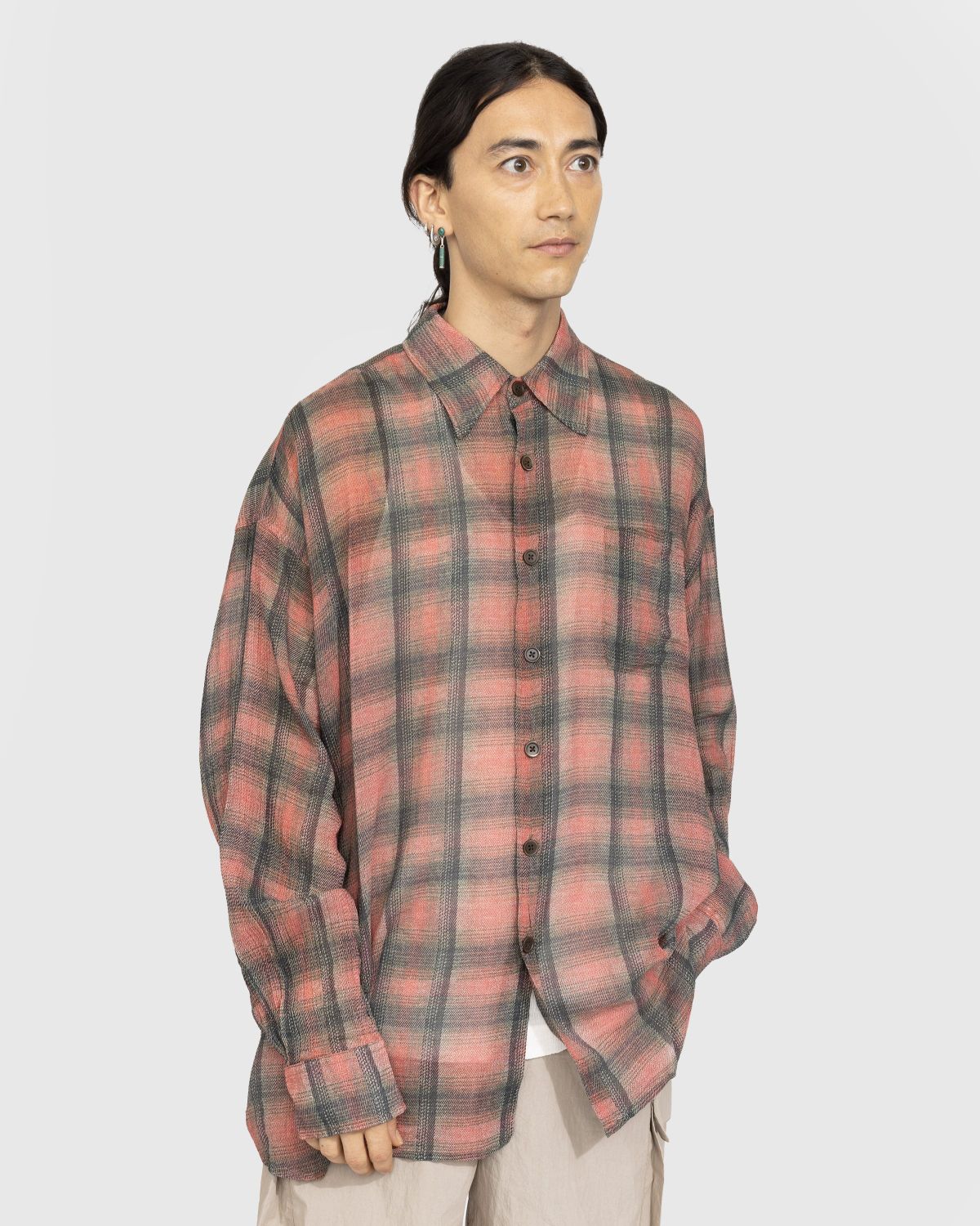 Our Legacy – Borrowed Shirt Big Lumbercheck Print