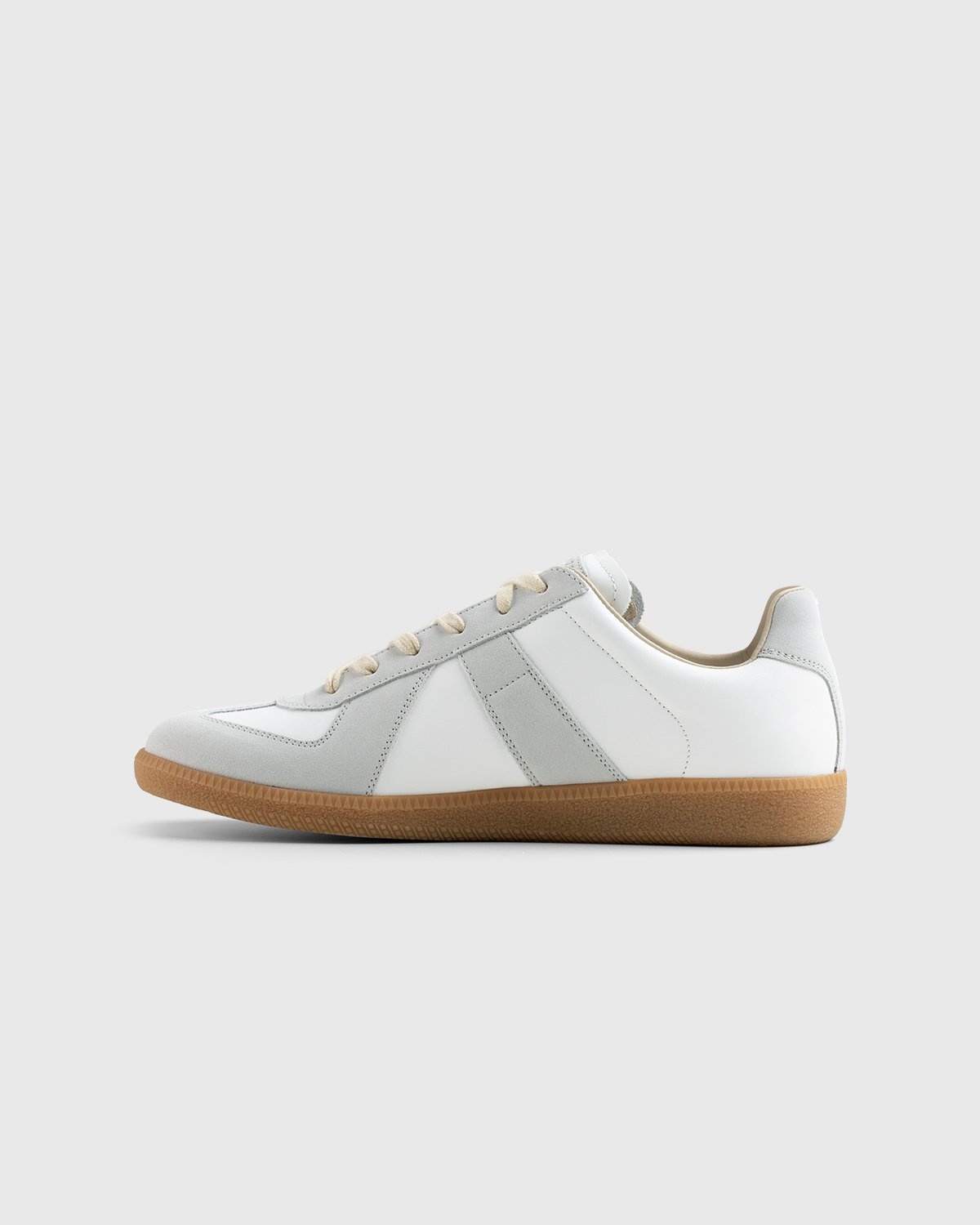 Maison Margiela – Calfskin Replica Sneakers Light Grey - Sneakers - Grey - Image 6