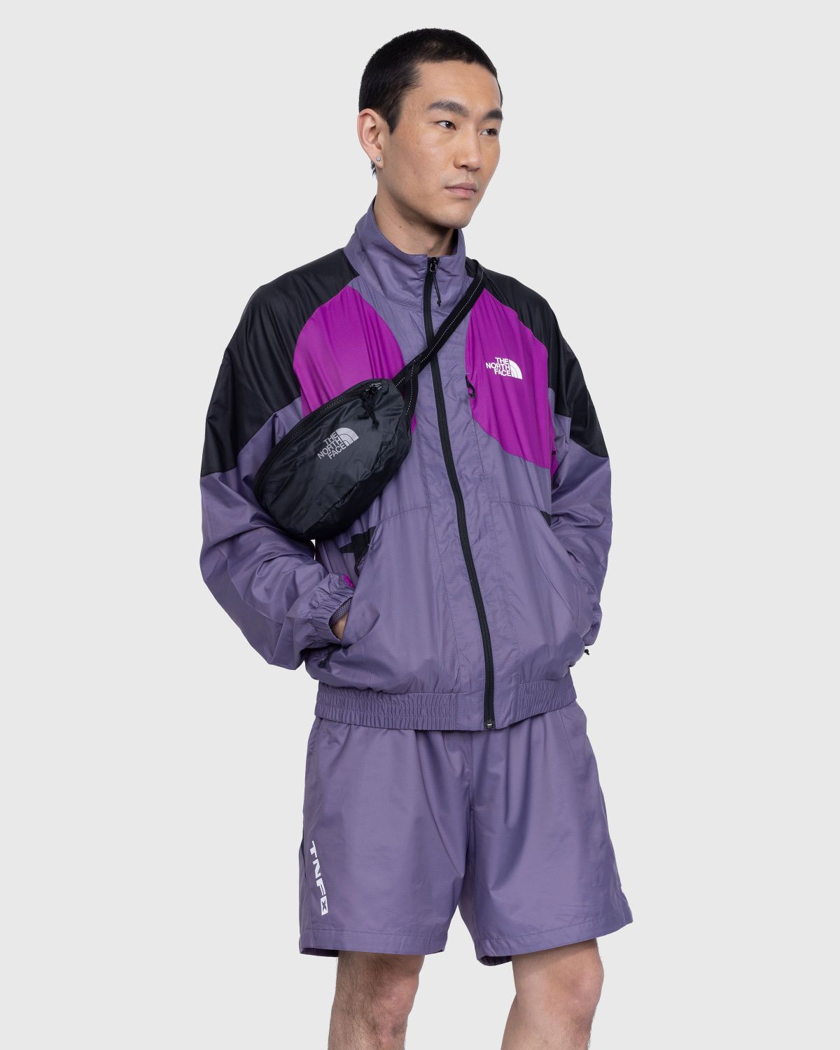 The North Face – Flyweight Lumbar Asphalt Grey/TNF Black - Bags - Grey - Image 4