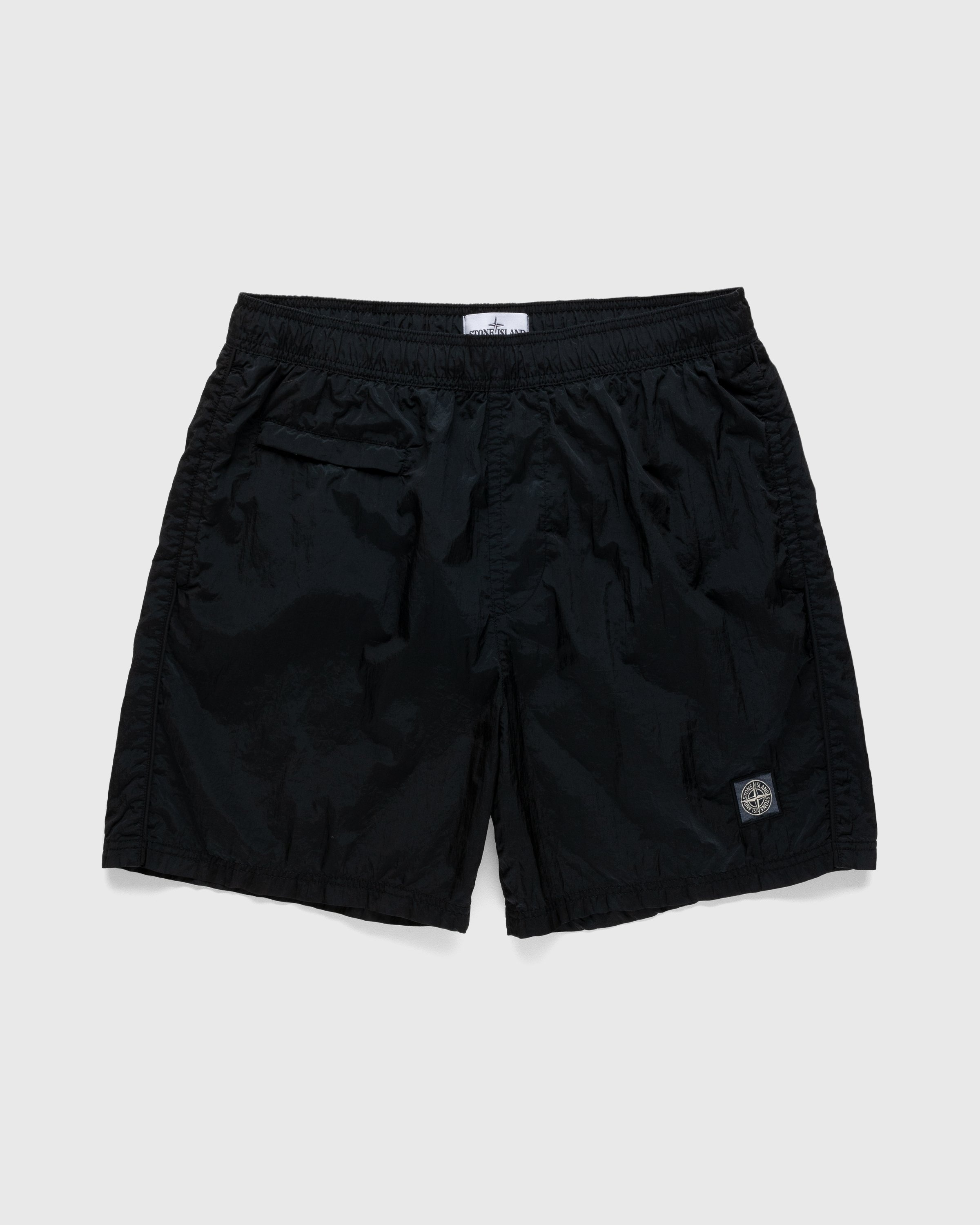 Stone island 2024 swim shorts black