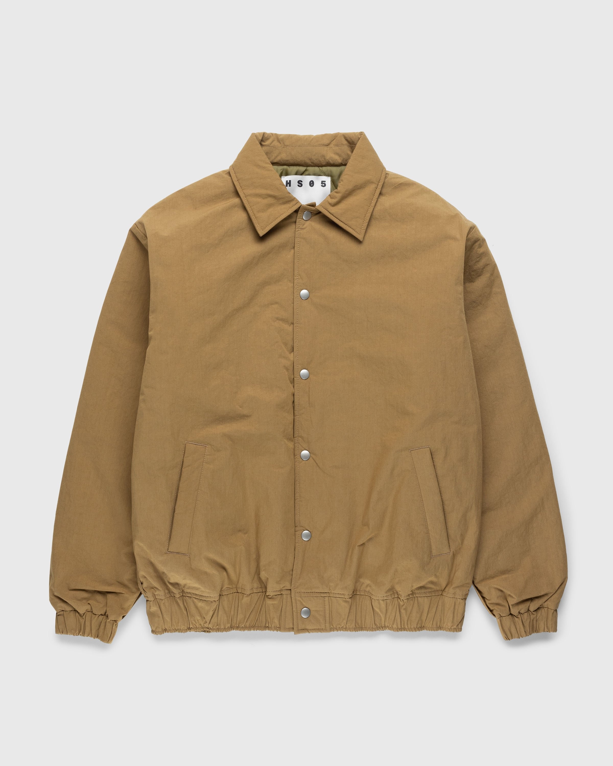 Highsnobiety HS05 – Reverse Piping Insulated Jacket Beige - Outerwear - Beige - Image 1