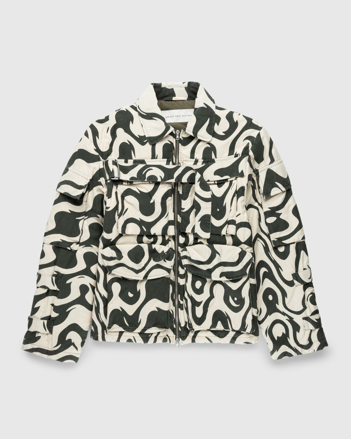 Dries van Noten – Vonac Bis Jacket Anthracite - Outerwear - Grey - Image 1