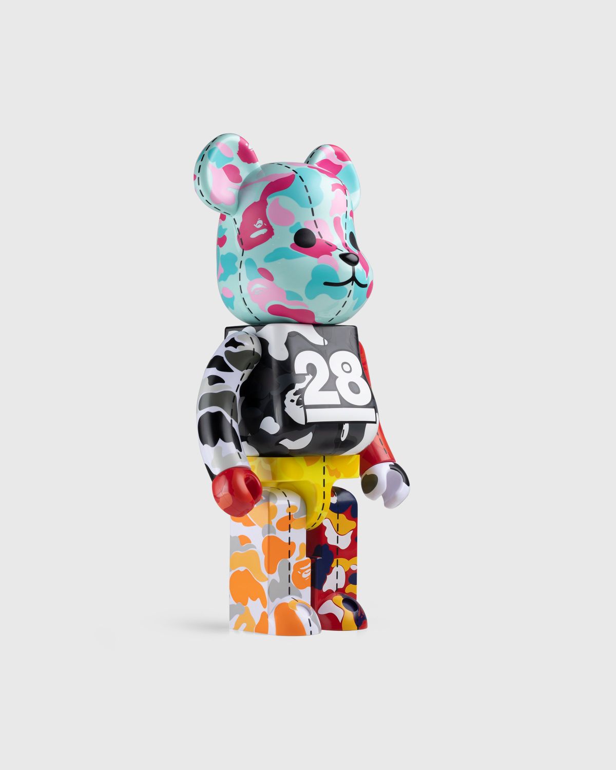 Medicom – Be@rbrick BAPE Camo 28th Anniversary 400% Multi #3 - Toys - Multi - Image 3