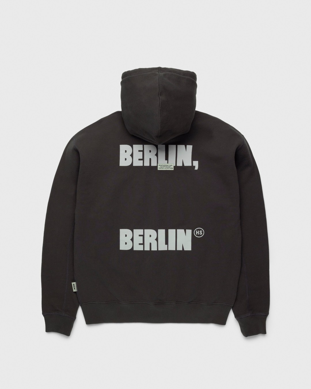 Highsnobiety – BERLIN, BERLIN 3 Zip Hoodie Black - Sweats - Black - Image 1