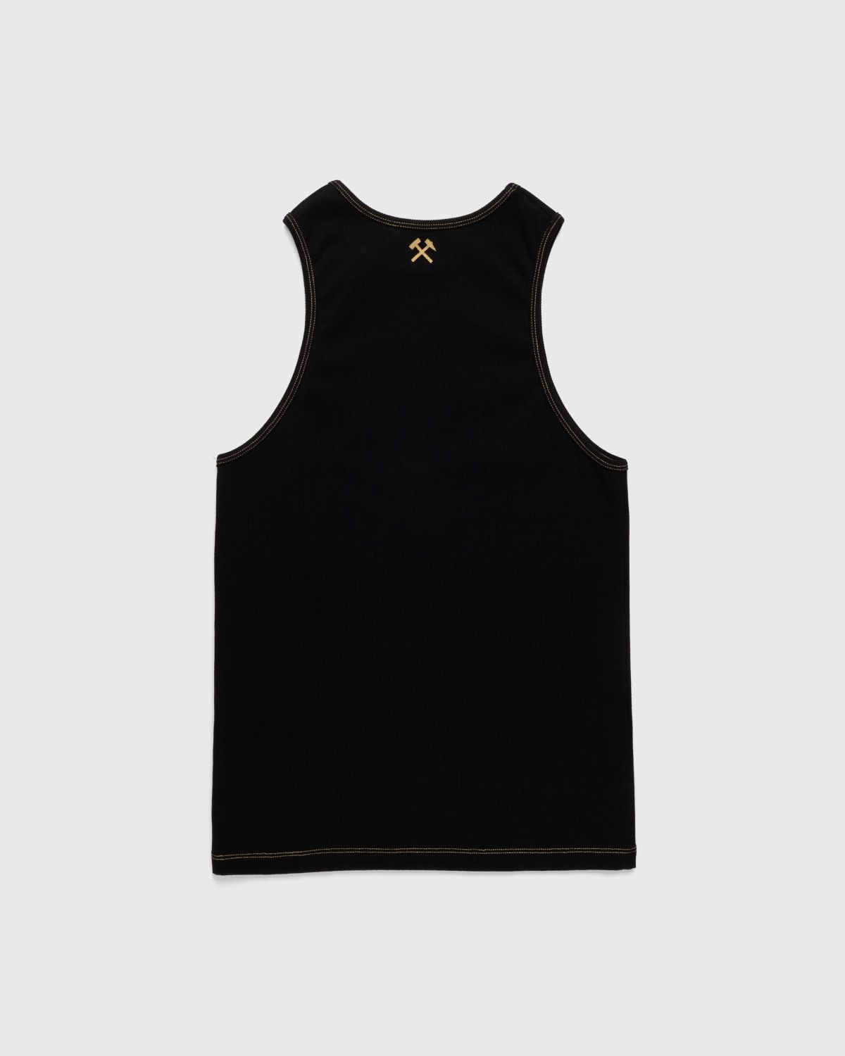 GmbH – Ali Rib Tank Top Black/Yellow - Men Tops - Black - Image 2