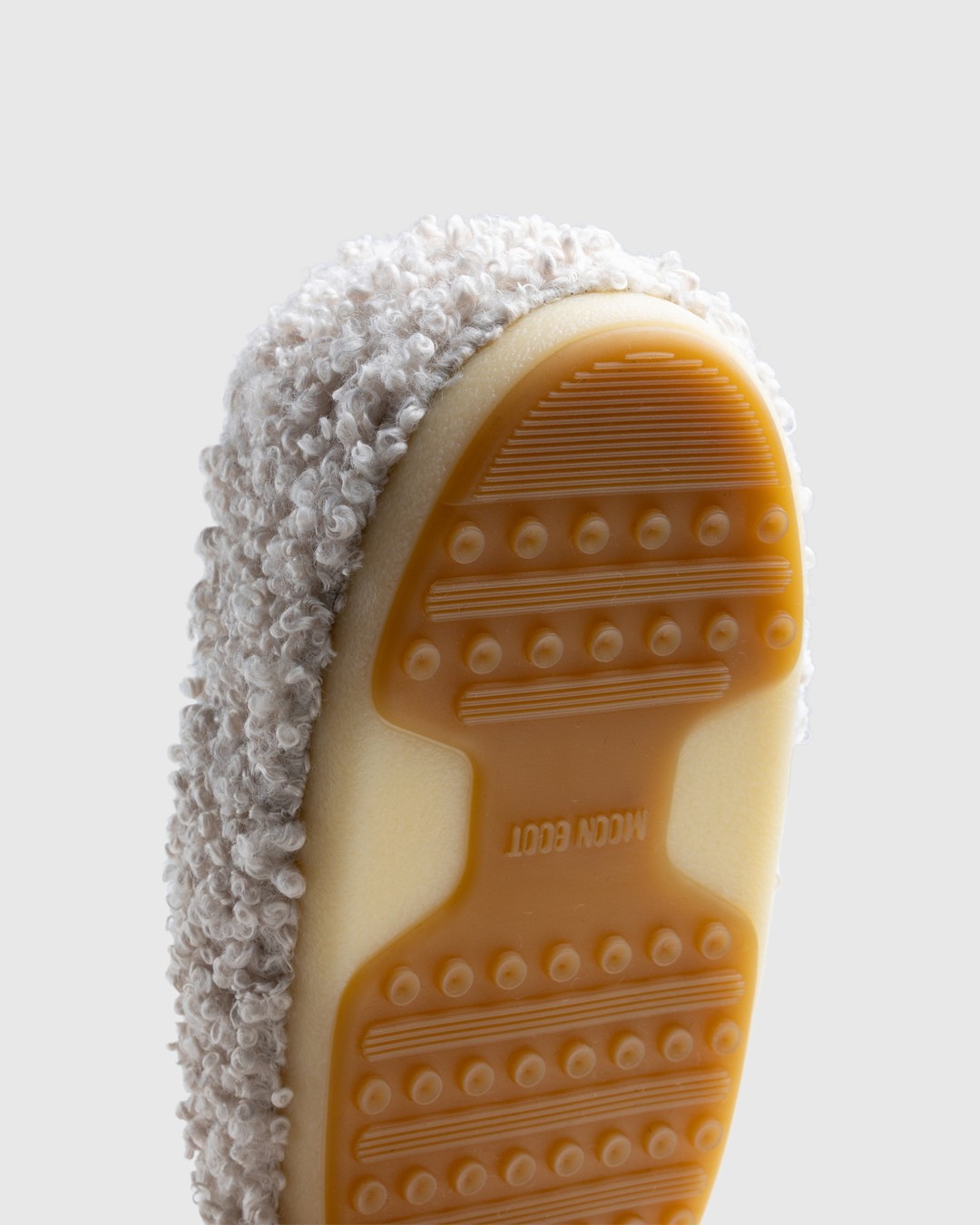 Moon Boot – Faux Curly Sandal Band White - Sandals & Slides - White - Image 6