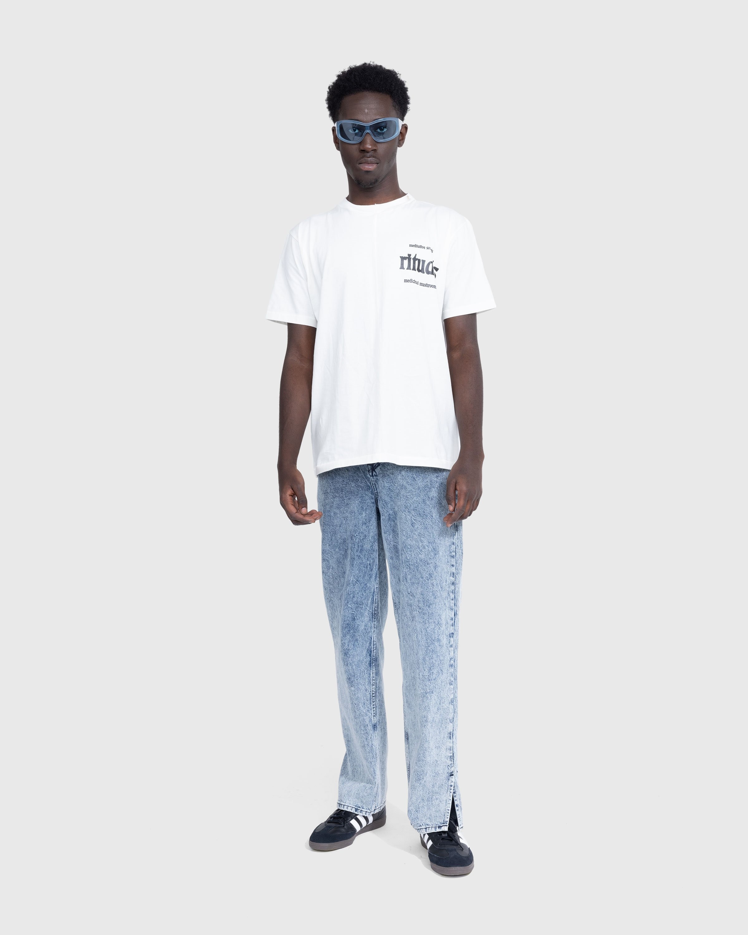 Space Available Studio – Ritual T-Shirt White - Tops - White - Image 4