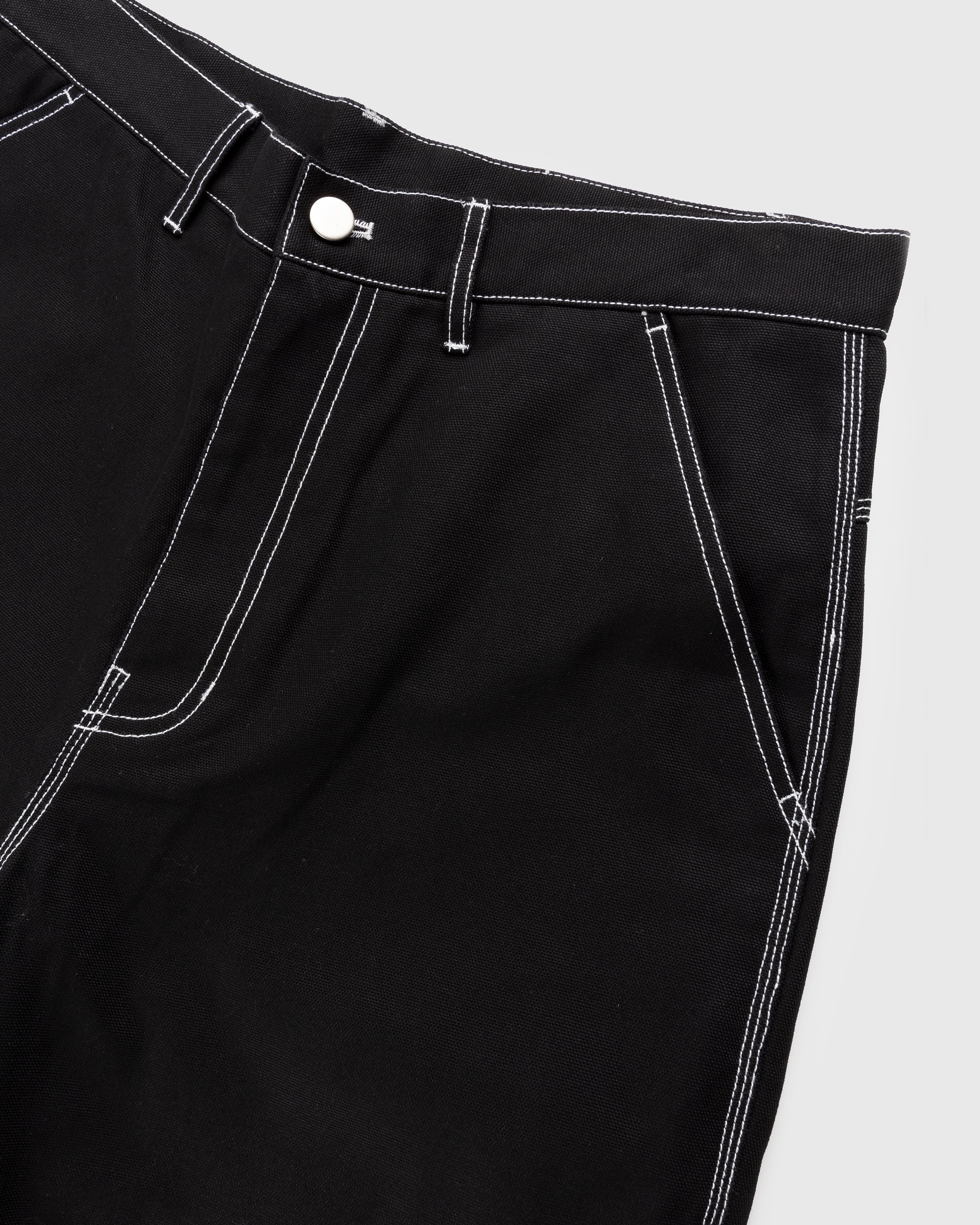 RUF x Highsnobiety – Cotton Work Pants Black - Pants - Black - Image 3