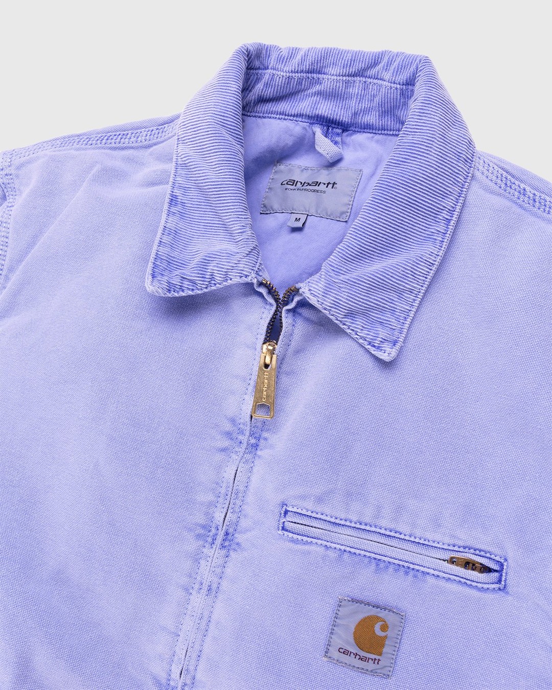Carhartt WIP – Detroit Jacket Icy Water Faded - Outerwear - Blue - Image 5