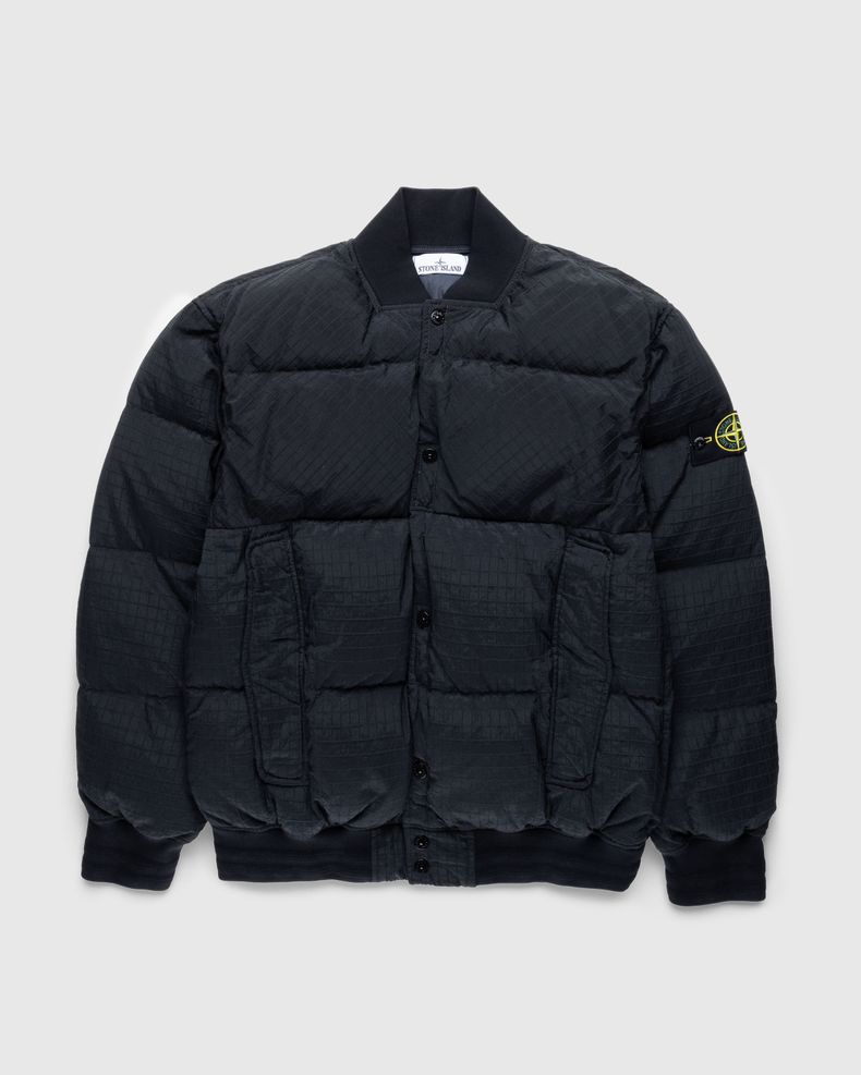 Ripstop Nylon Metal Down Jacket Black 