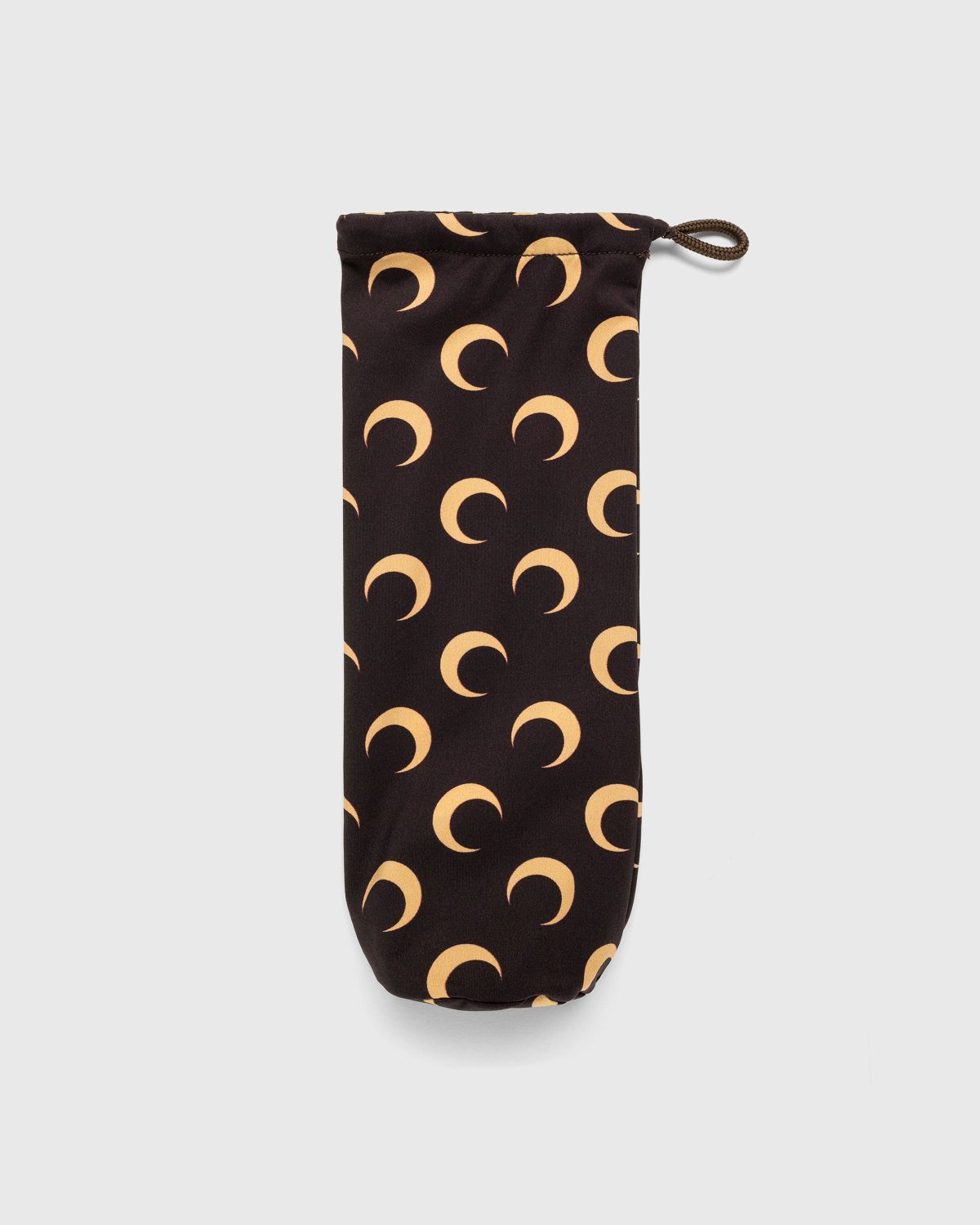 Marine Serre – All-Over Moon Balaclava Brown - Hats - Brown - Image 3