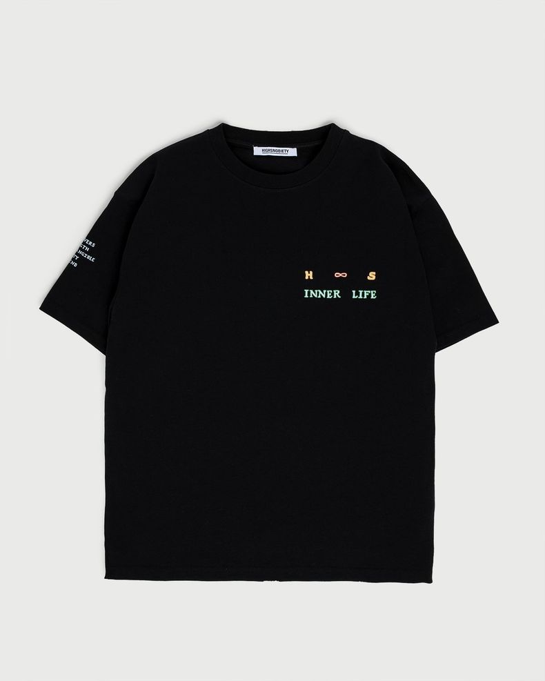 Highsnobiety – Inner Life T-Shirt Black | Highsnobiety Shop