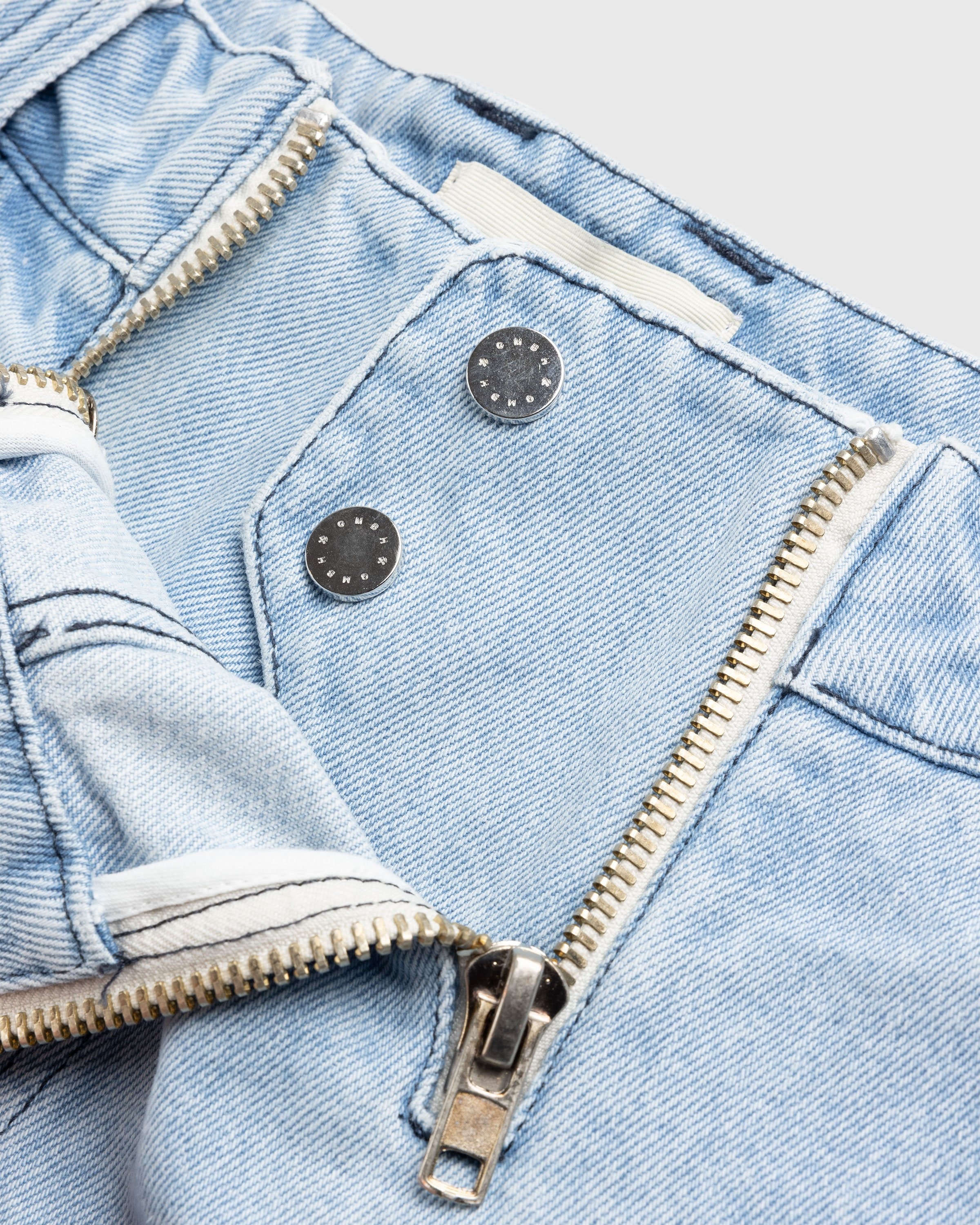 GmbH – Rim Denim Shorts Light Indigo Blue - Shorts - Blue - Image 6