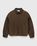 Water-Repellent Bomber Jacket Brown