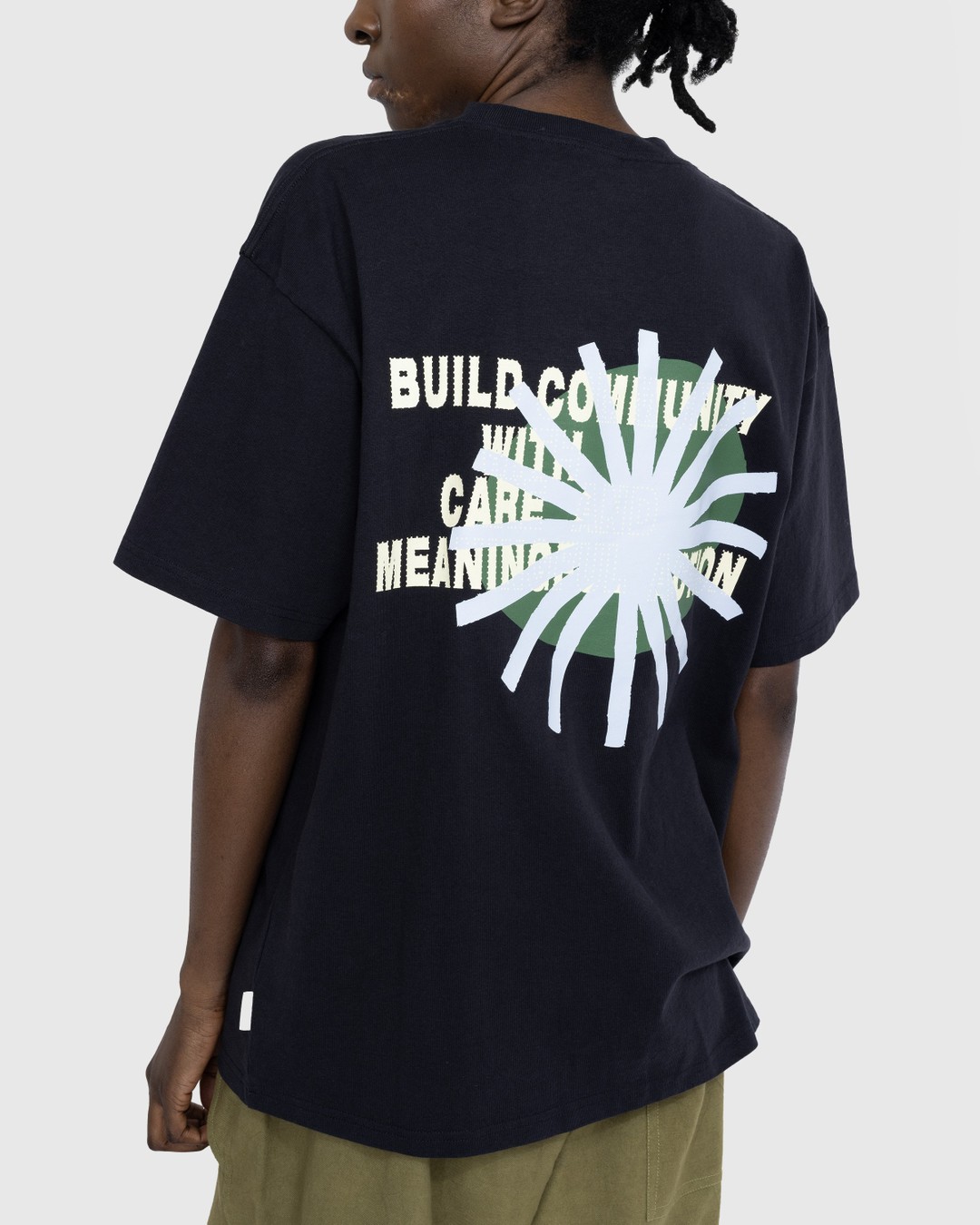 Highsnobiety – Upcycled Black Jersey - Tops - Black - Image 8