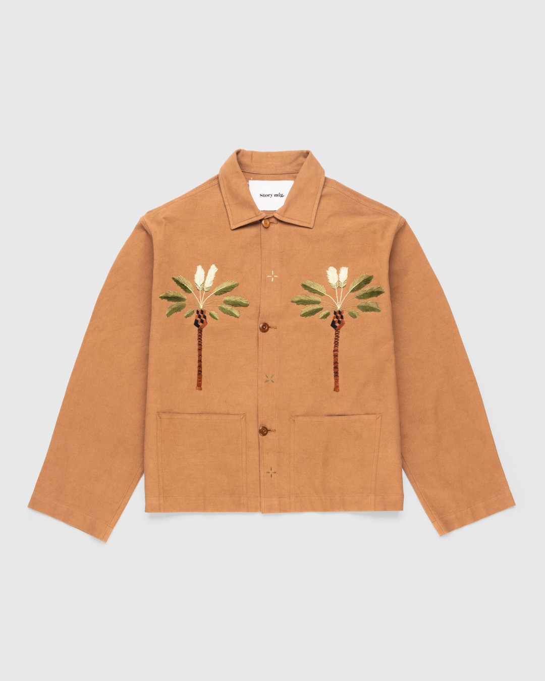 Story mfg. – Short on Time Jacket Brown Double Date - Outerwear - Brown - Image 1
