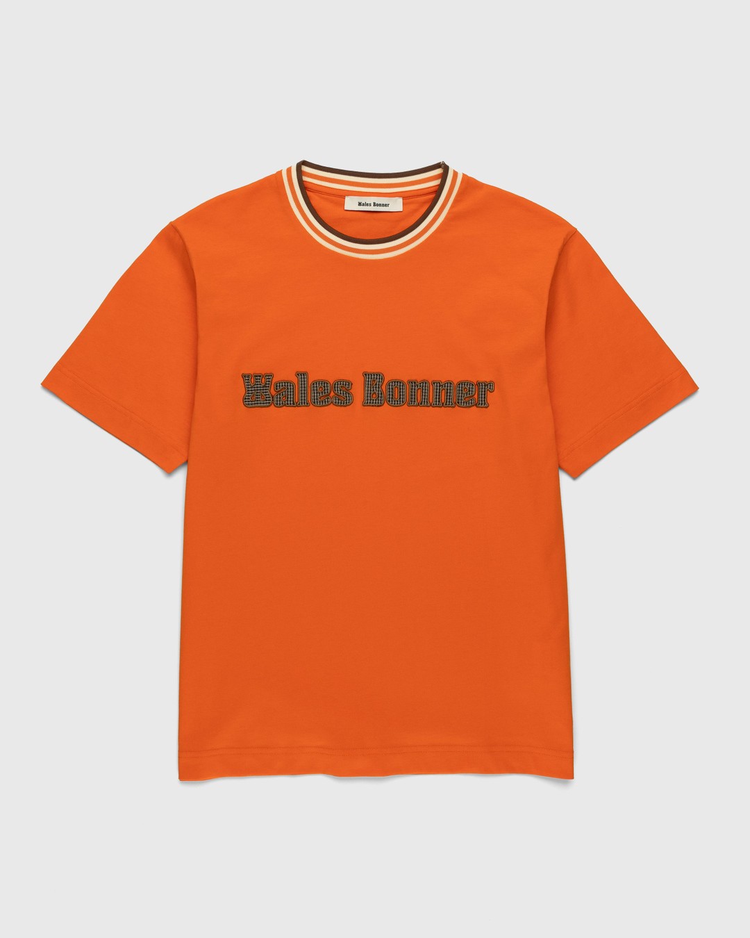 Wales Bonner – Original T-Shirt Orange - T-shirts - Orange - Image 1