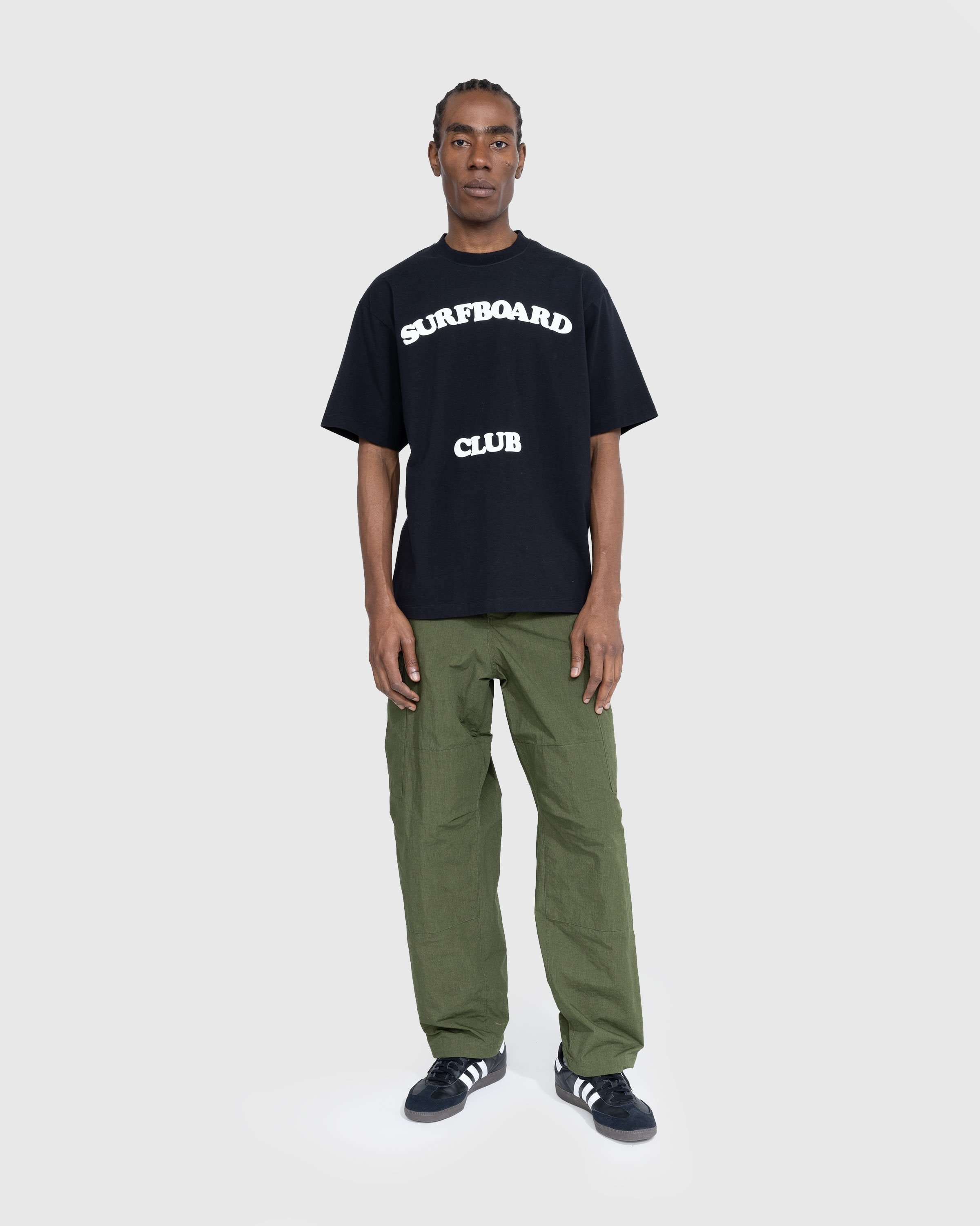 Stockholm Surfboard Club – Leaf Club T-Shirt Black - T-shirts - Black - Image 3