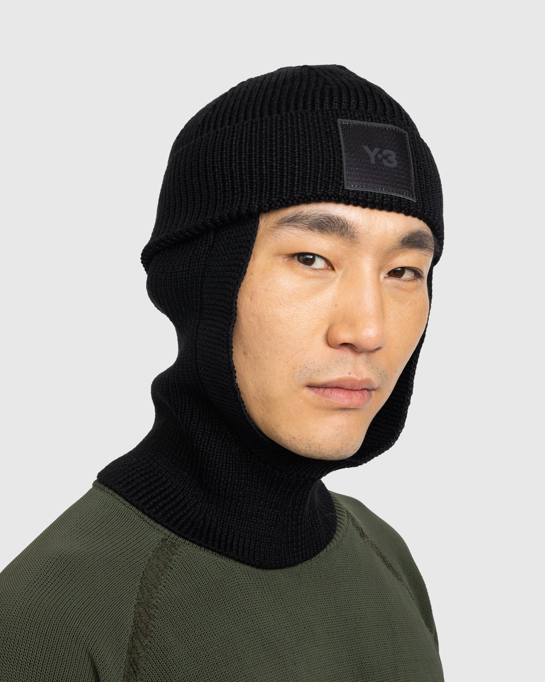 Y-3 – Icon Beanie - Hats - Grey - Image 4