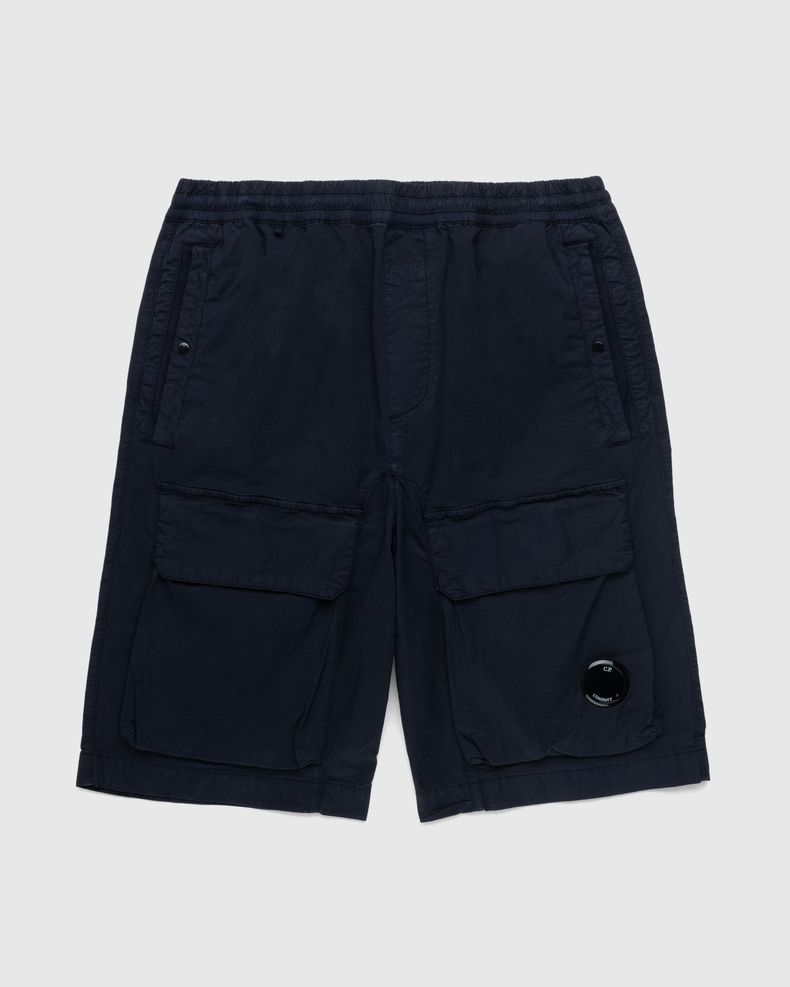 Twill Stretch Utility Shorts Total Eclipse Blue