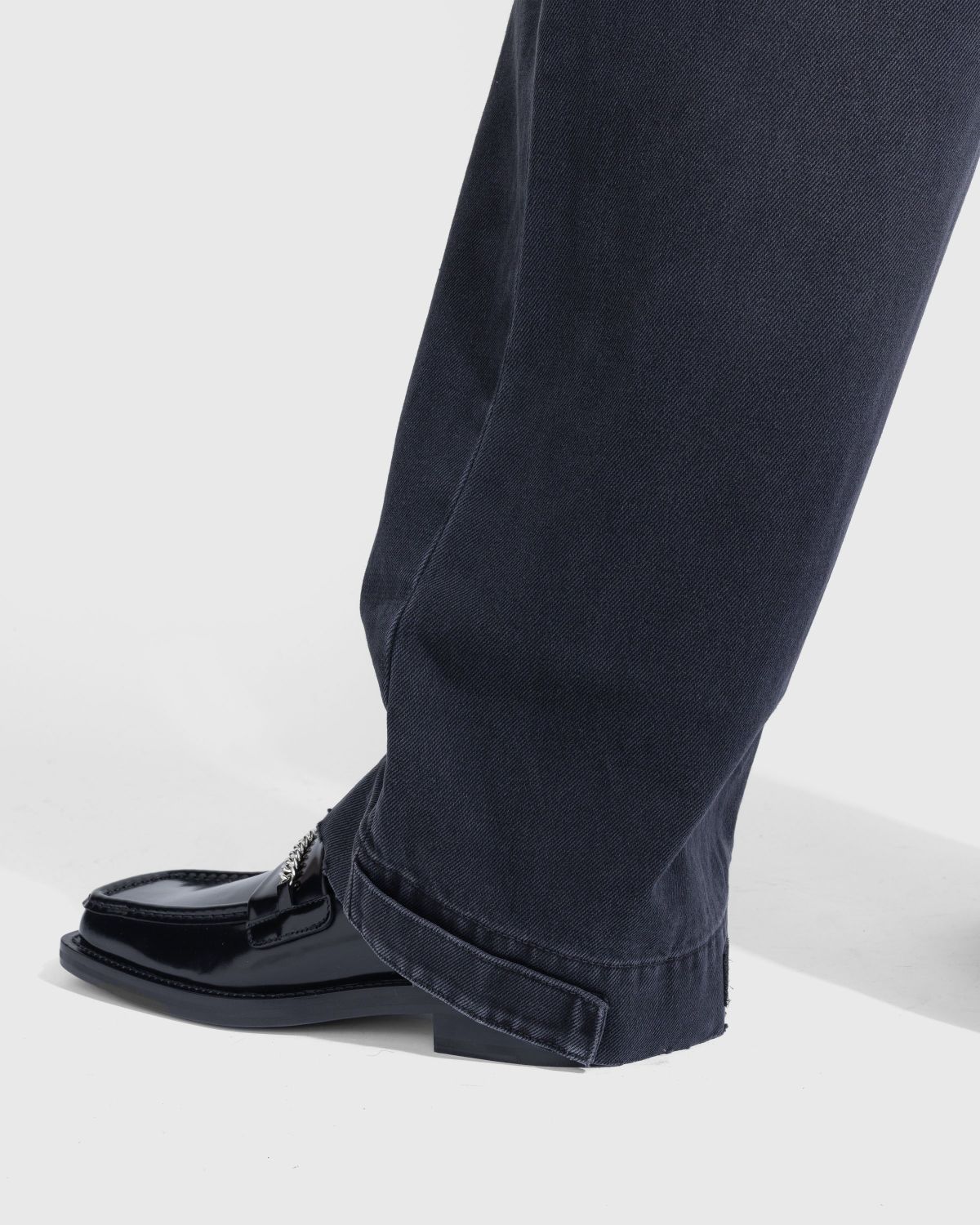 Martine Rose – Wide Leg Jean Cowboy Wash - Pants - Blue - Image 6
