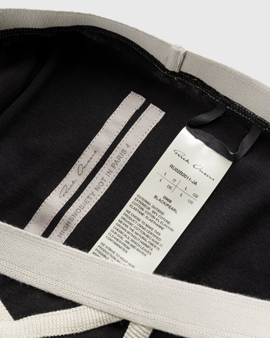 Rick Owens x Highsnobiety – Not In Paris 4 Pentagram Trunks Black - Swimwear - Black - Image 3