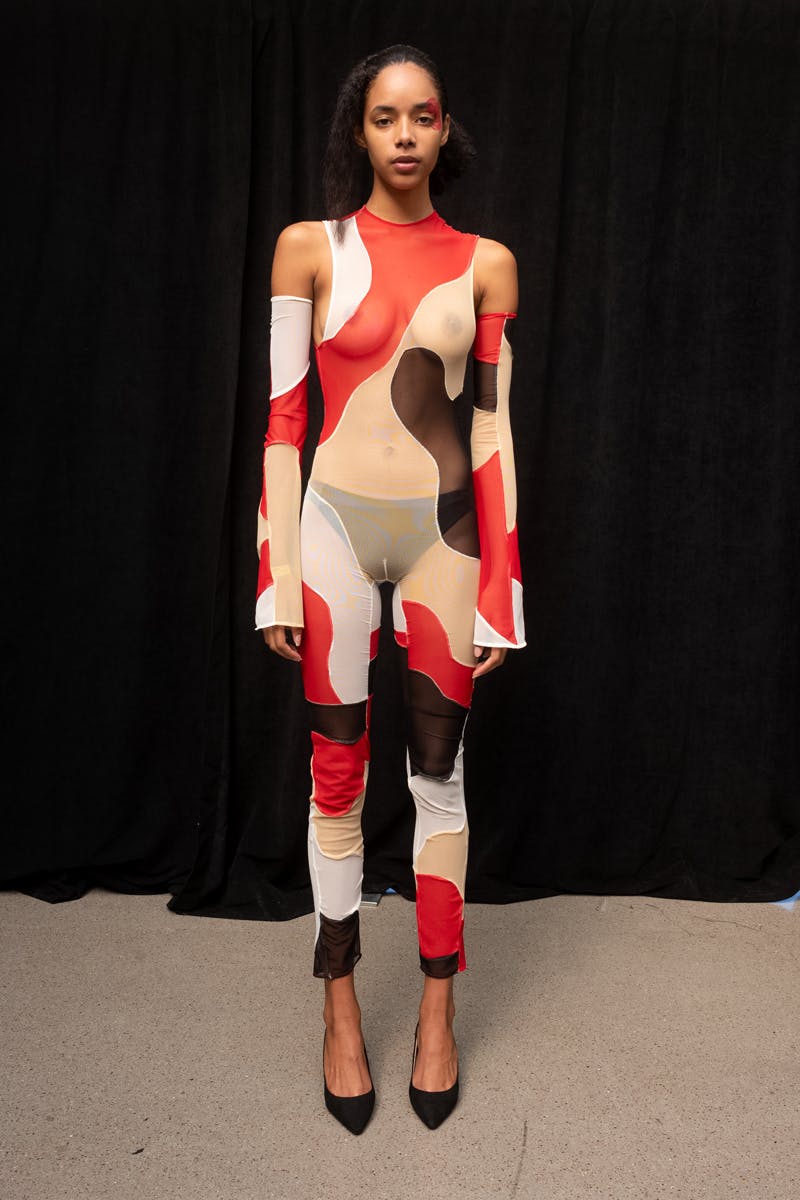 MR. SATURDAY SPRING/SUMMER 2022 PRESENTATION: “AS SHE’S FIXING HER HAIR” NEW YORK FASHION WEEK BACKSTAGE