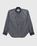 Martine Rose – Pulled Neck Shirt Grey/White - Shirts - Grey - Image 1