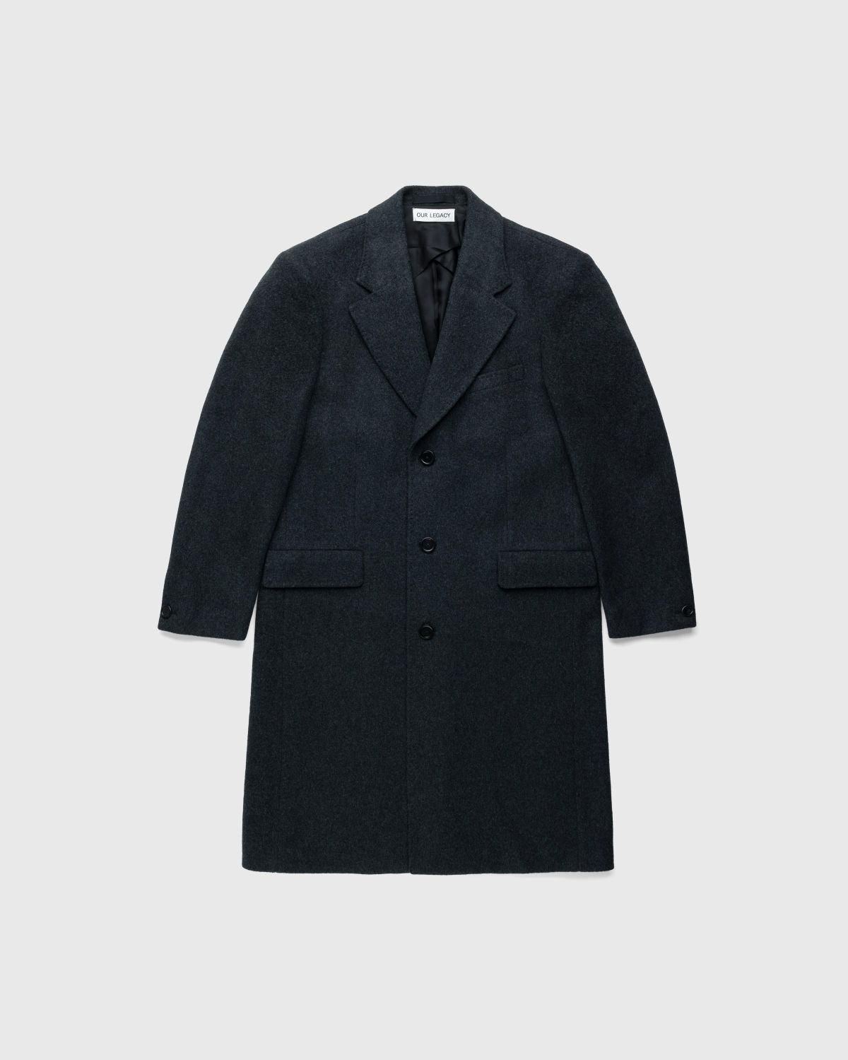 Our Legacy – Dolphin Coat Ash Grey - Outerwear - Grey - Image 1