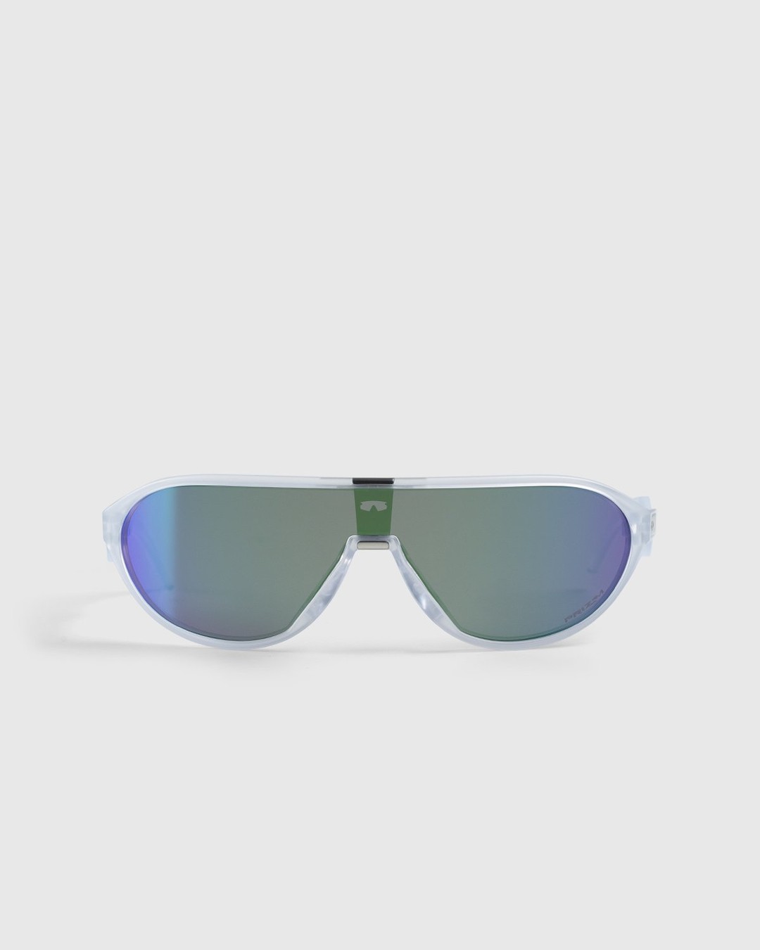 Oakley – CMDN Prizm Road Jade Lenses Matte Clear Frame - Sunglasses - Multi - Image 1