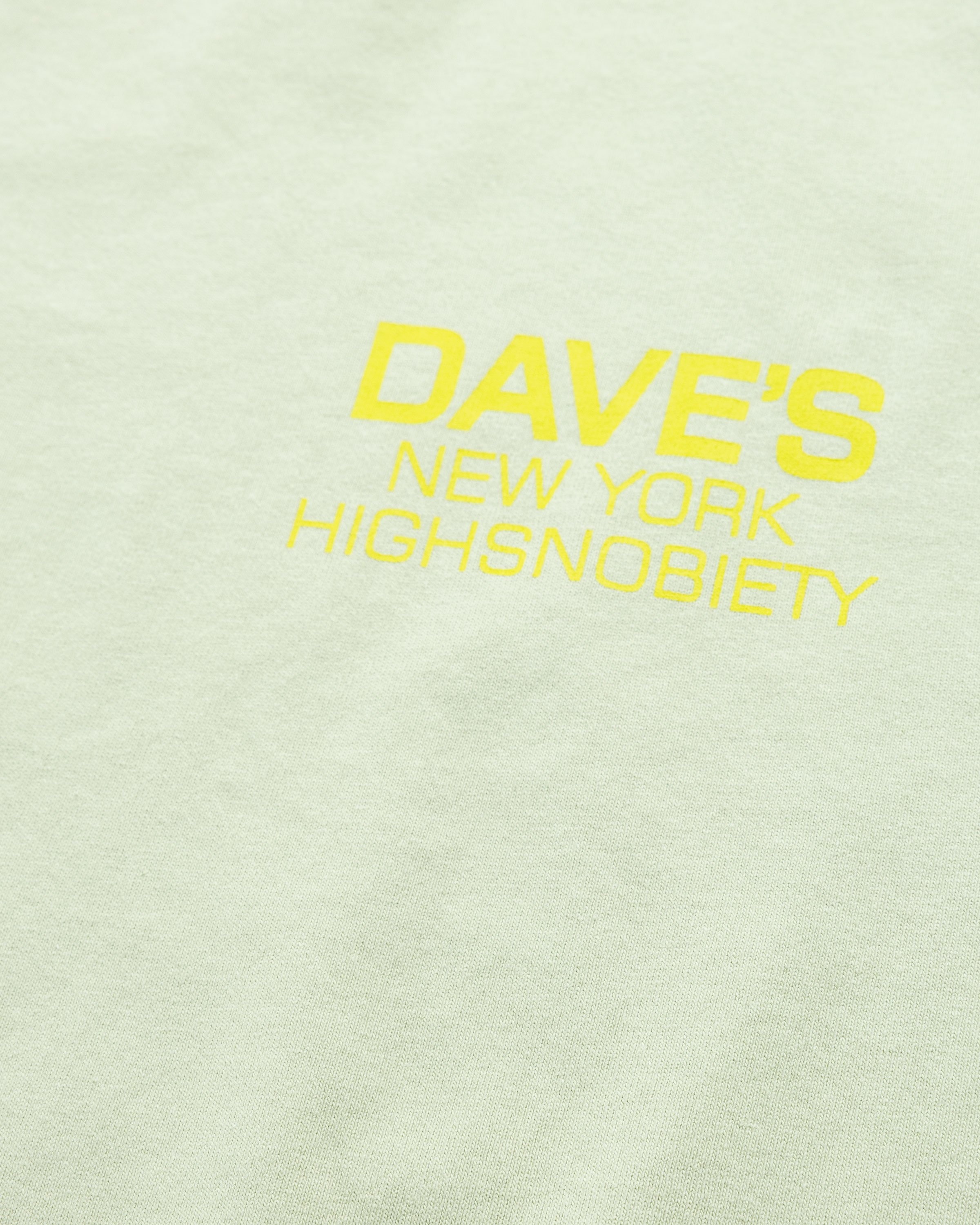 Dave's New York x Highsnobiety – T-Shirt Sage  - T-shirts - Green - Image 6