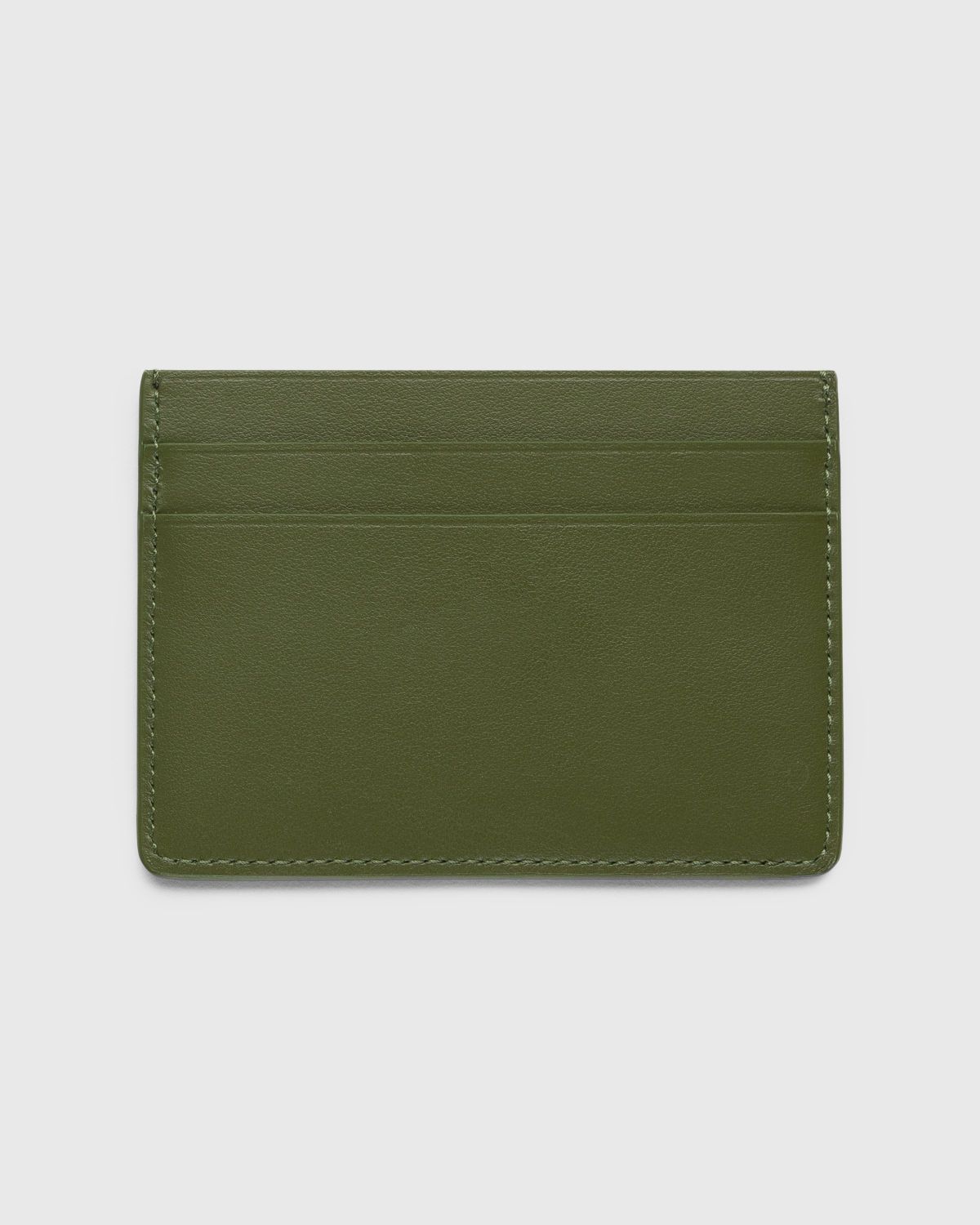 Jil Sander – Leather Card Holder Green | Highsnobiety Shop