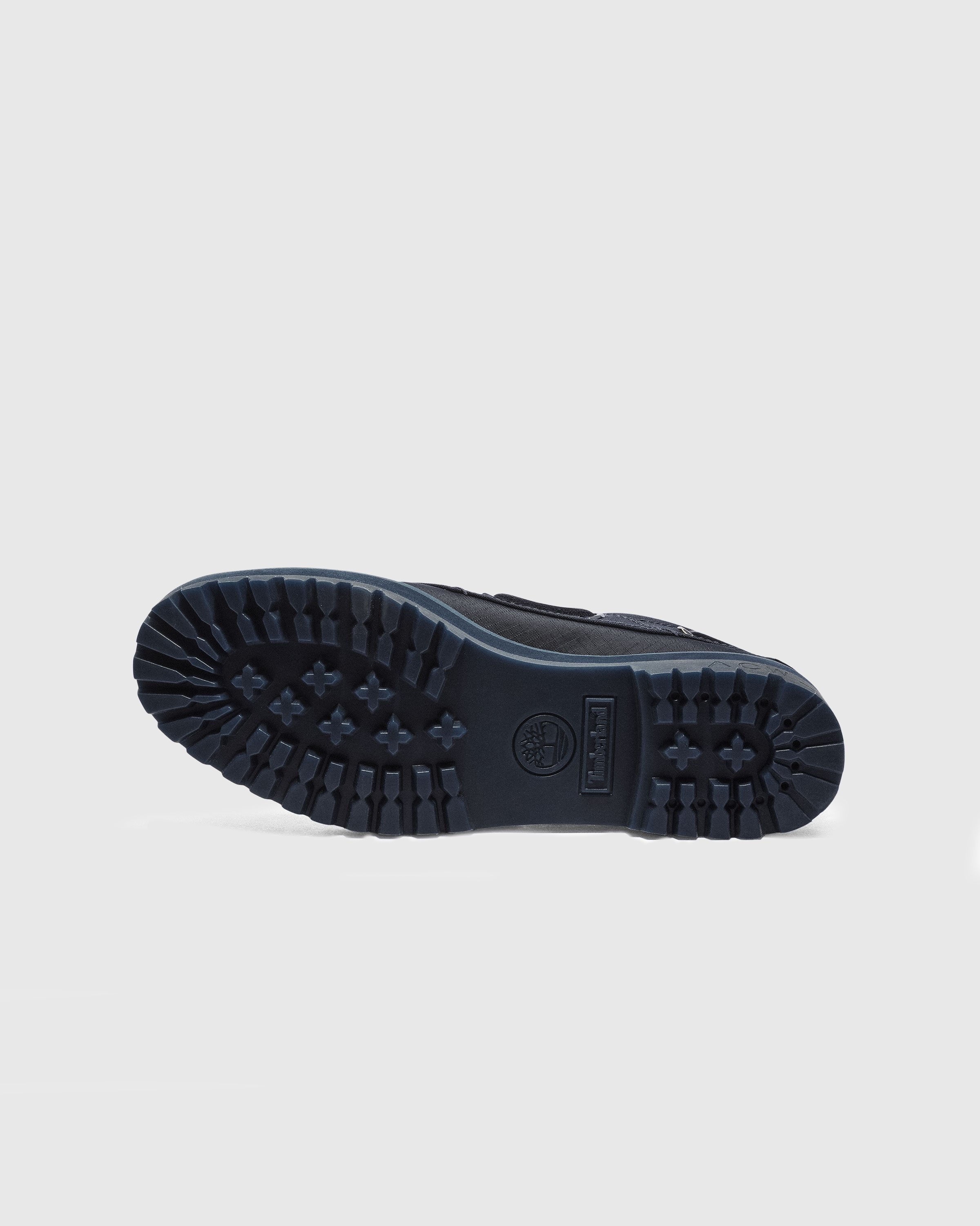 A Cold Wall x Timberland 3 Eye Boat Shoe Dark Sapphire Navy