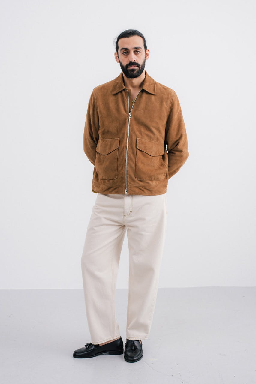 akindofguise-ss23-001_0021_Amman Leather Jacket_Cacao2
