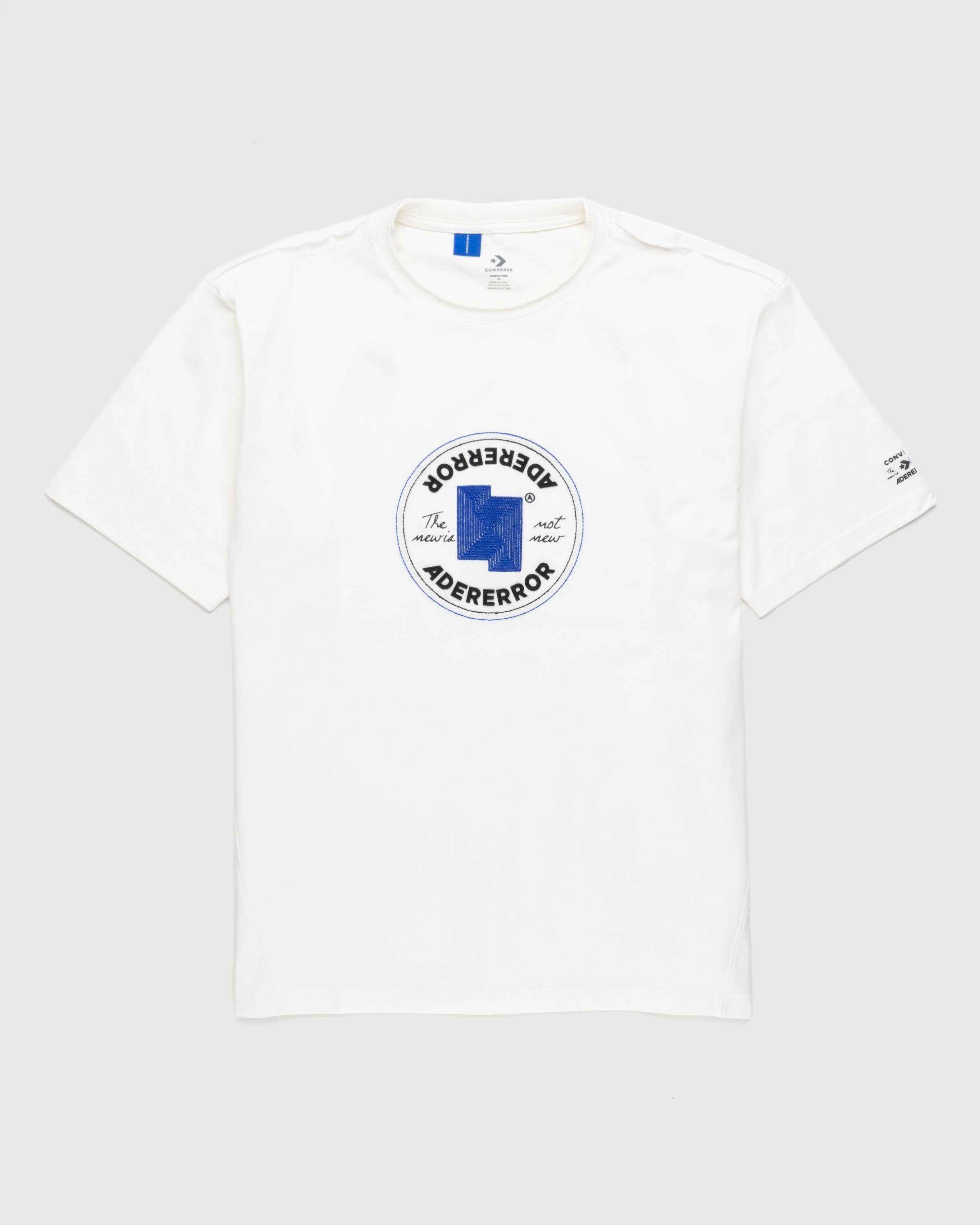 Converse x Ader Error – Shapes T-Shirt Cloud Dancer | Highsnobiety