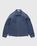 Stone Island – 42528 Garment-Dyed Nylon Trench Coat Mid Blue