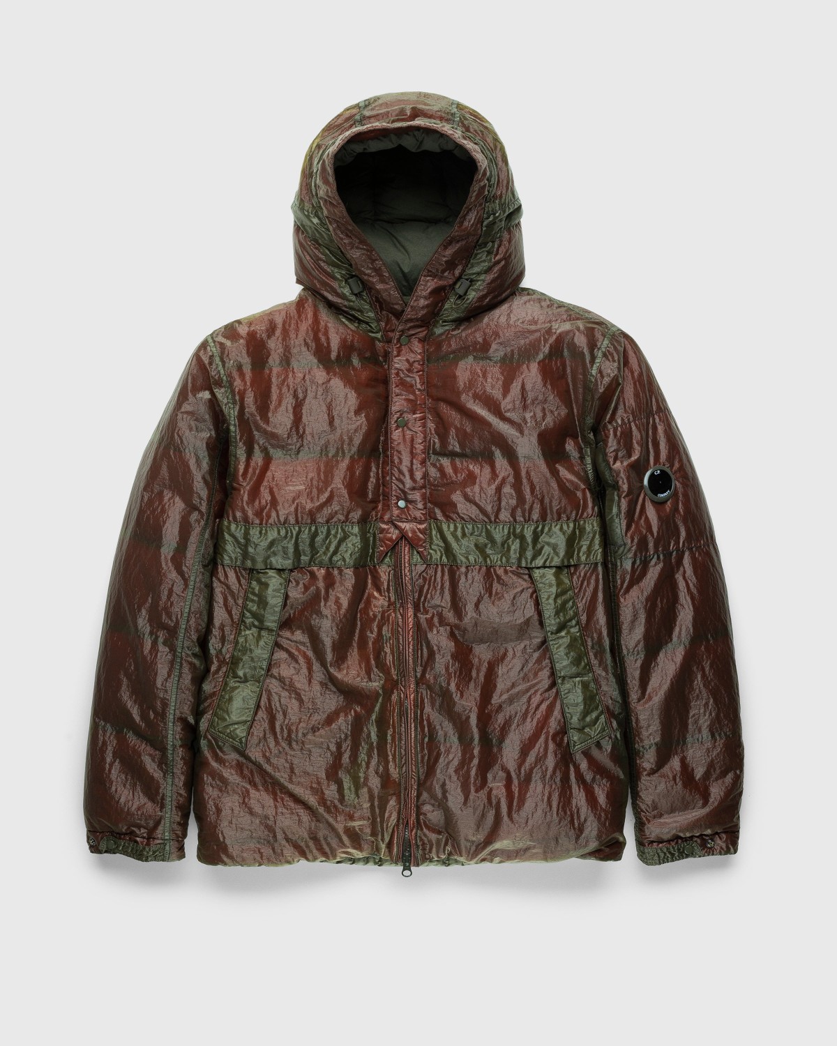 C.P. Company Men's Nylon Shirt Jacket Green