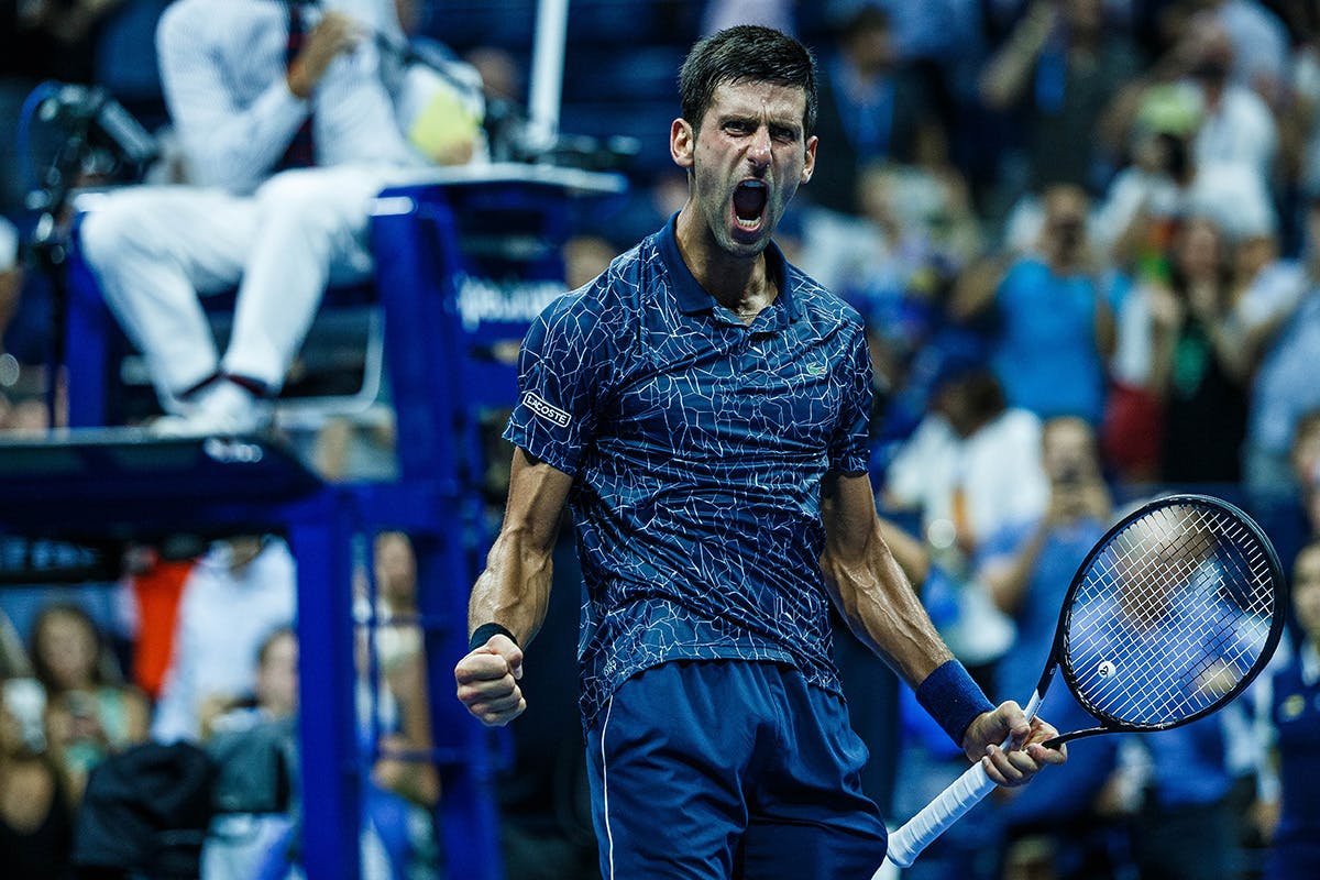 Cop Novak Djokovic's ’90s Rave-Style US Open Shirt Right Now