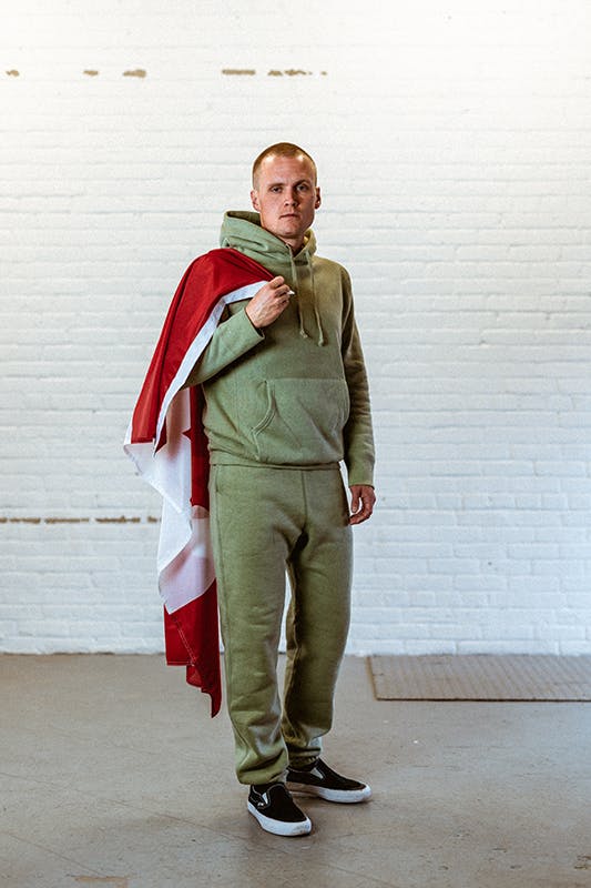 raised by wolves hemp sweatsuit