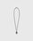 Acne Studios – Strawberry Pendant Necklace Antique Silver - Jewelry - Multi - Image 1