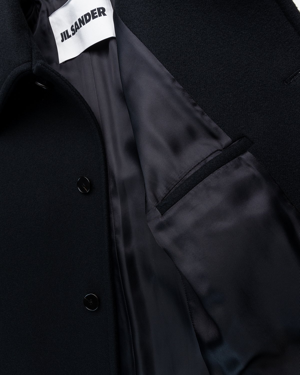 Jil Sander – Coat Black - Outerwear - Black - Image 4